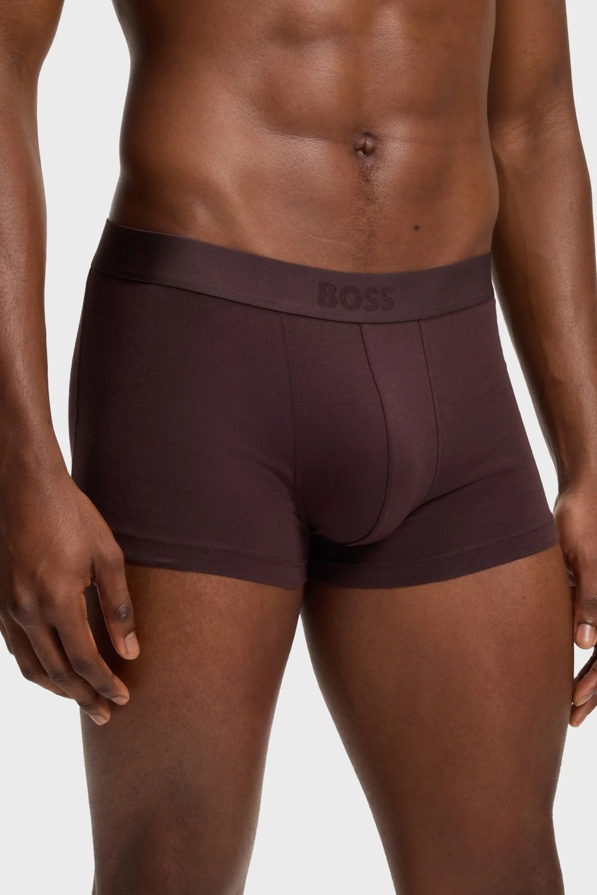 Boss Logolu Pamuklu 3 Pack Erkek Boxer 50544263 997 Siyah-yeşil-bordo - 4