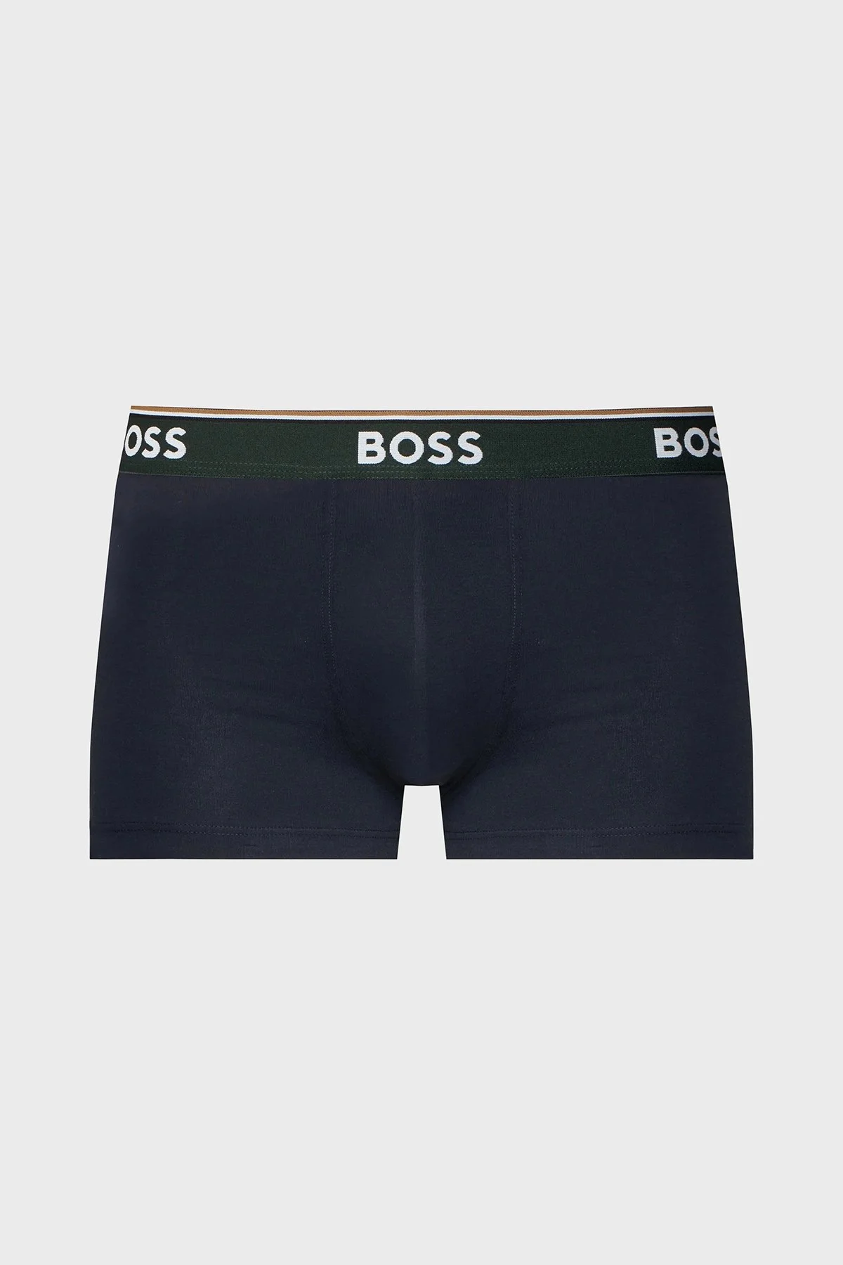 Boss Logolu Pamuklu 3 Pack Erkek Boxer 50554443 645 Lacivert-yeşil-lacivert - 6