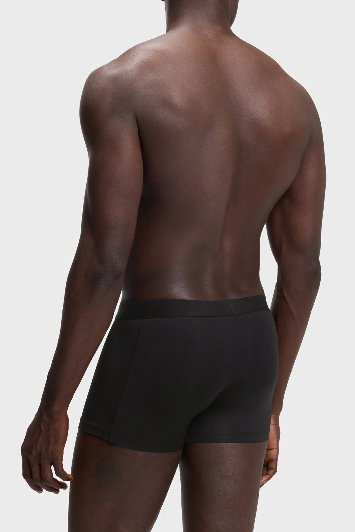 Boss Logolu Pamuklu 3 Pack Erkek Boxer 50555054 001 Siyah - 3