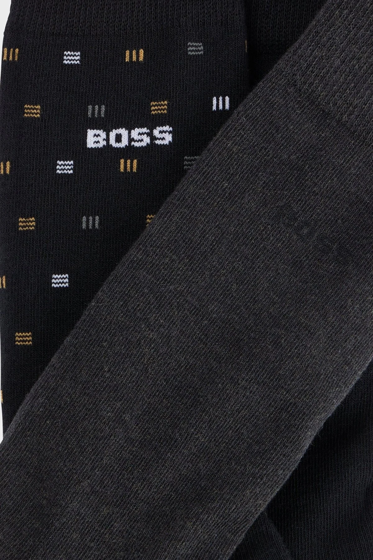 Boss Logolu Pamuklu 3 Pack Erkek Çorap 50501906 001 SİYAH - 3