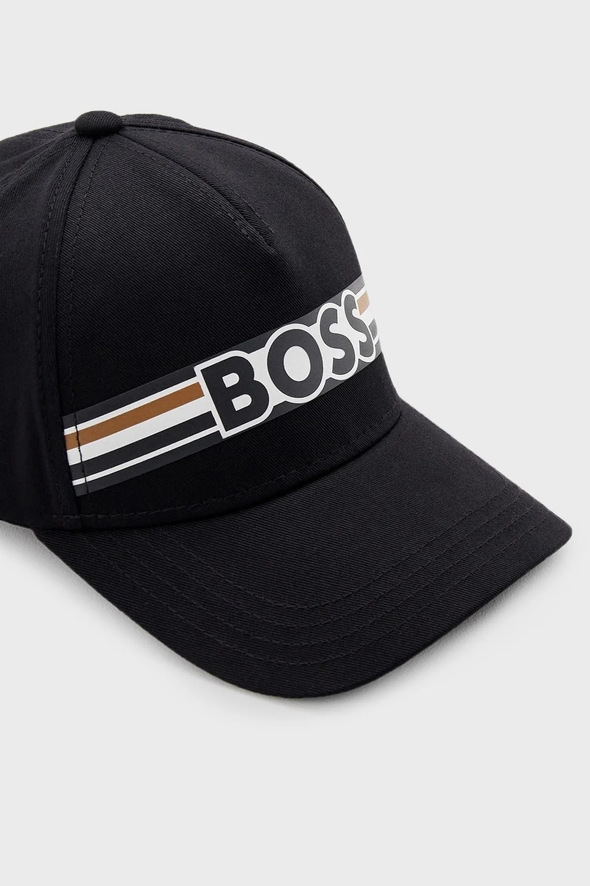 Boss Logolu Pamuklu Erkek Şapka 50492171 001 SİYAH - 3