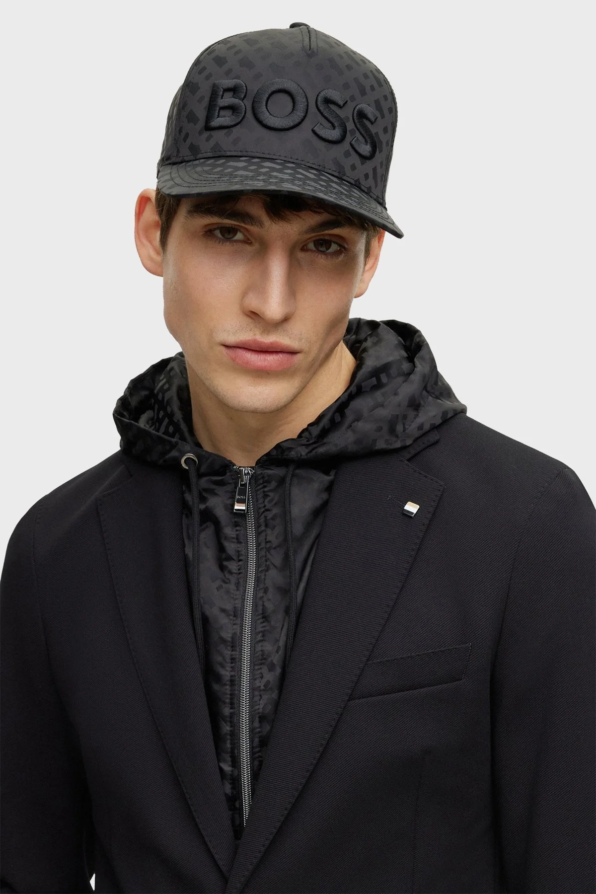 Boss Logolu Pamuklu Erkek Şapka 50495312 001 SİYAH - 2
