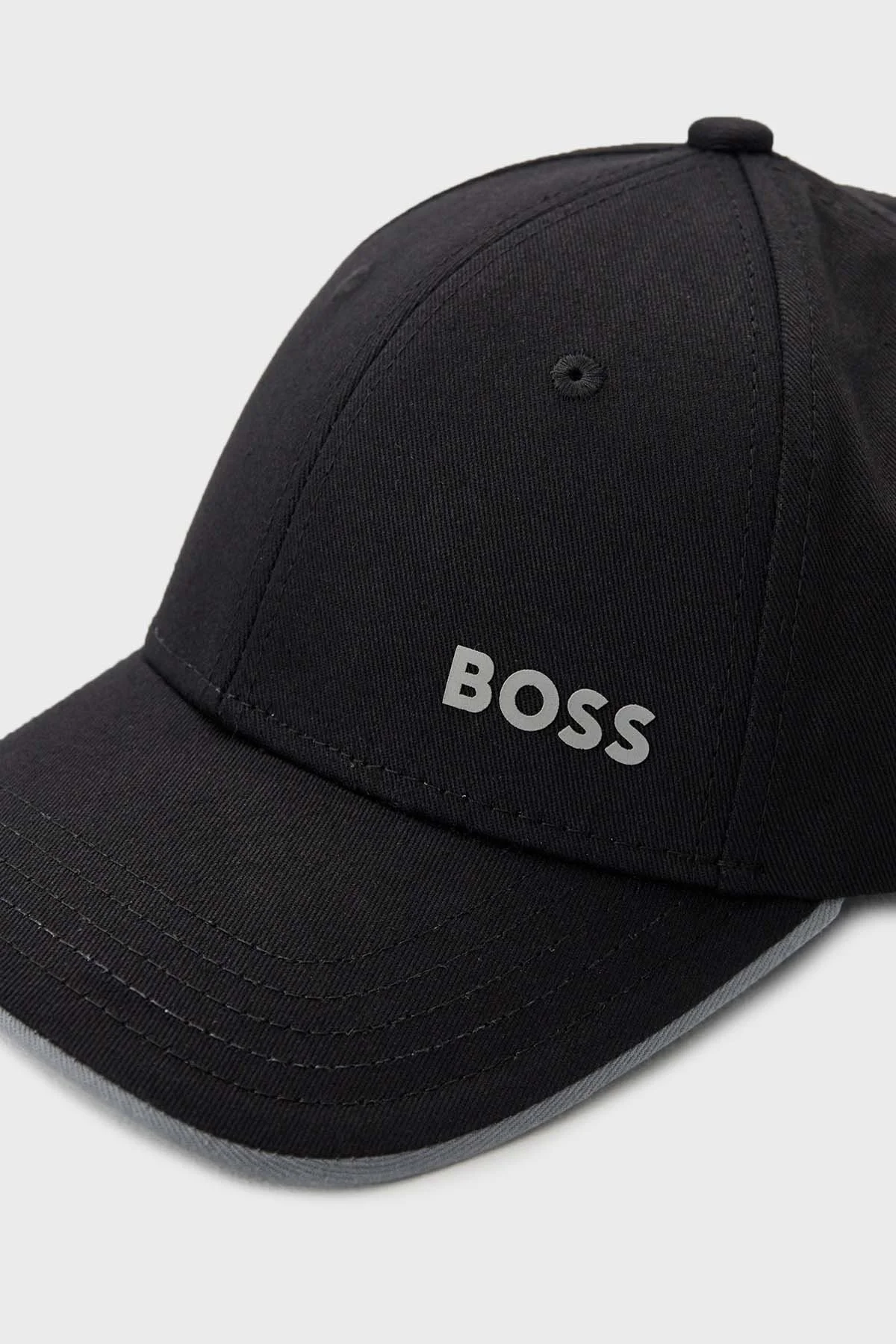 Boss Logolu Pamuklu Erkek Şapka 50505834 001 SİYAH - 3
