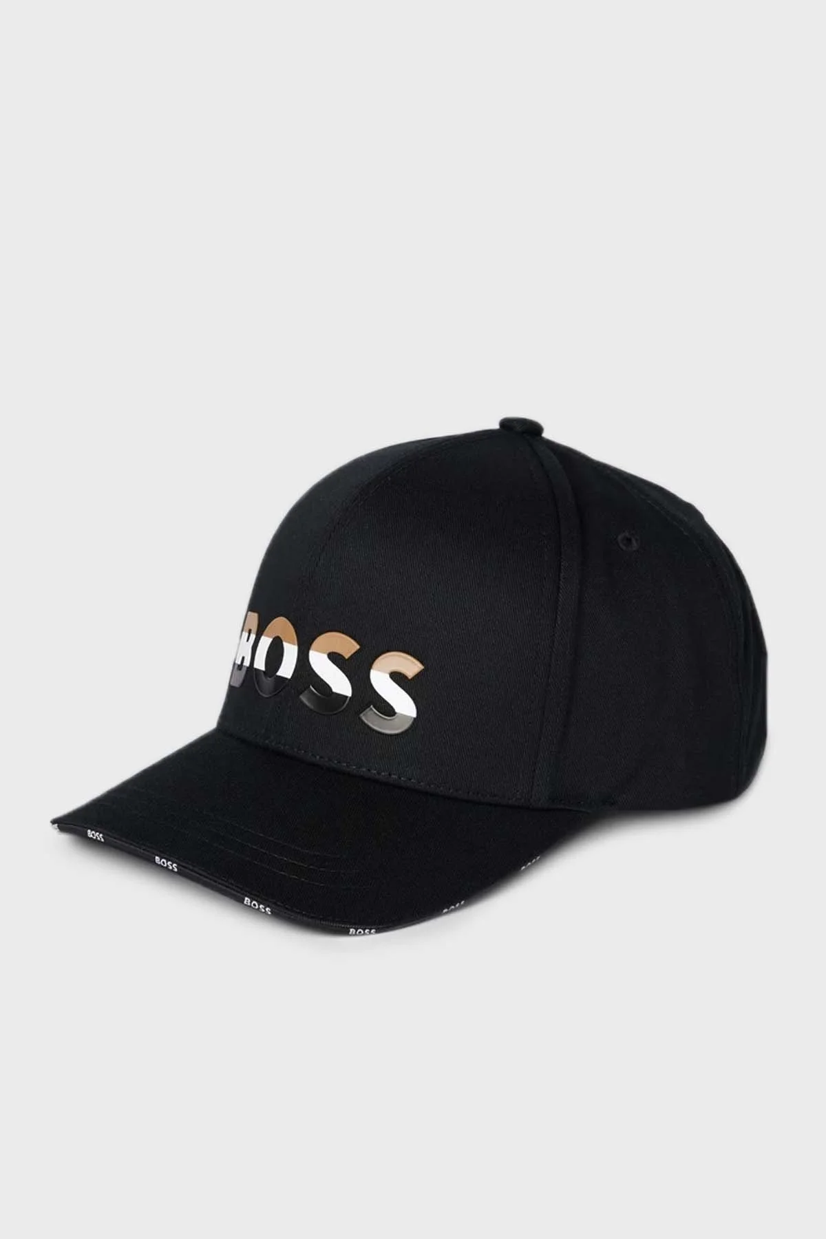 Boss Logolu Pamuklu Erkek Şapka 50507843 001 SİYAH - 1