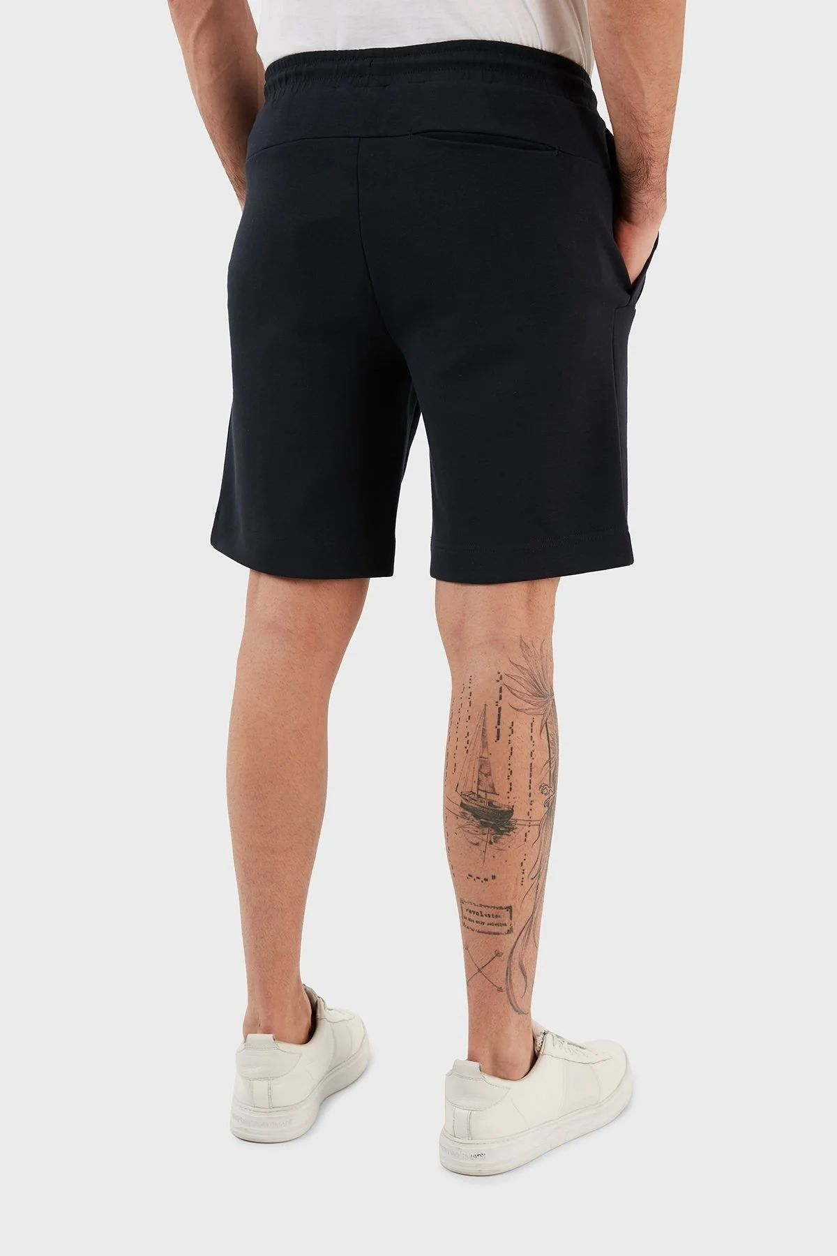 Boss Logolu Pamuklu Regular Fit Cepli Erkek Short 50482912 402 LACİVERT - 6