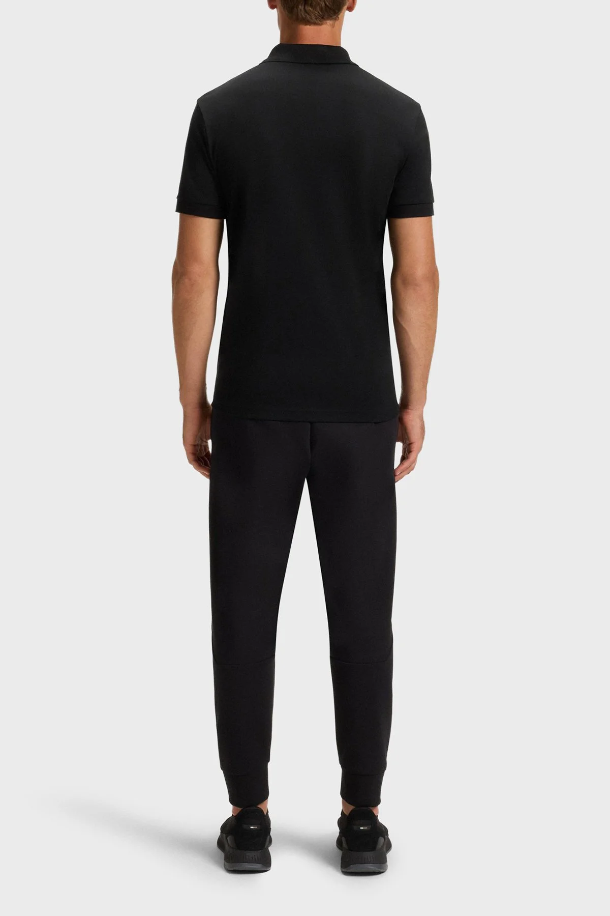 Boss Logolu Pamuklu Regular Fit Düğmeli Erkek Polo Yaka T Shirt 50543891 001 SİYAH - 3