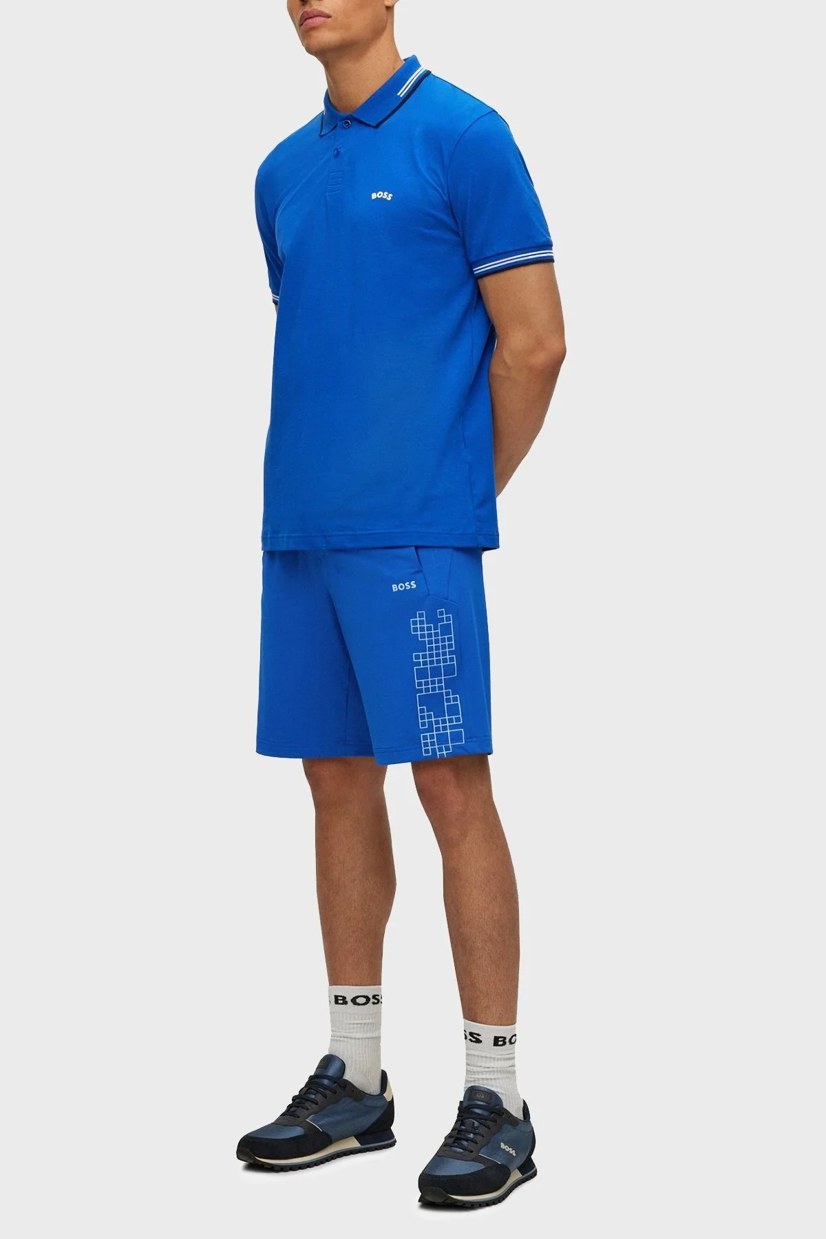 Boss Logolu Pamuklu Slim Fit Erkek Polo T Shirt 50469245 432 SAKS - 2