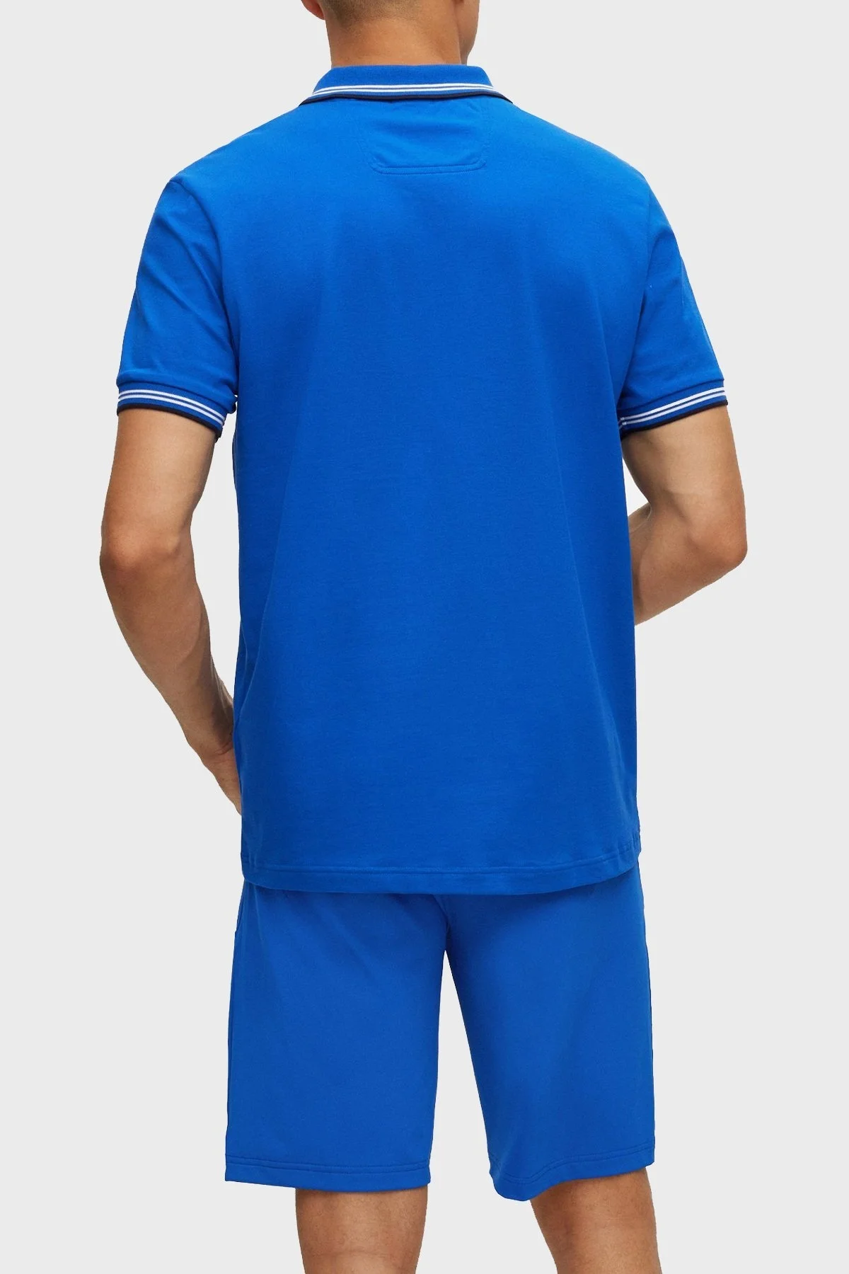 Boss Logolu Pamuklu Slim Fit Erkek Polo T Shirt 50469245 432 SAKS - 3