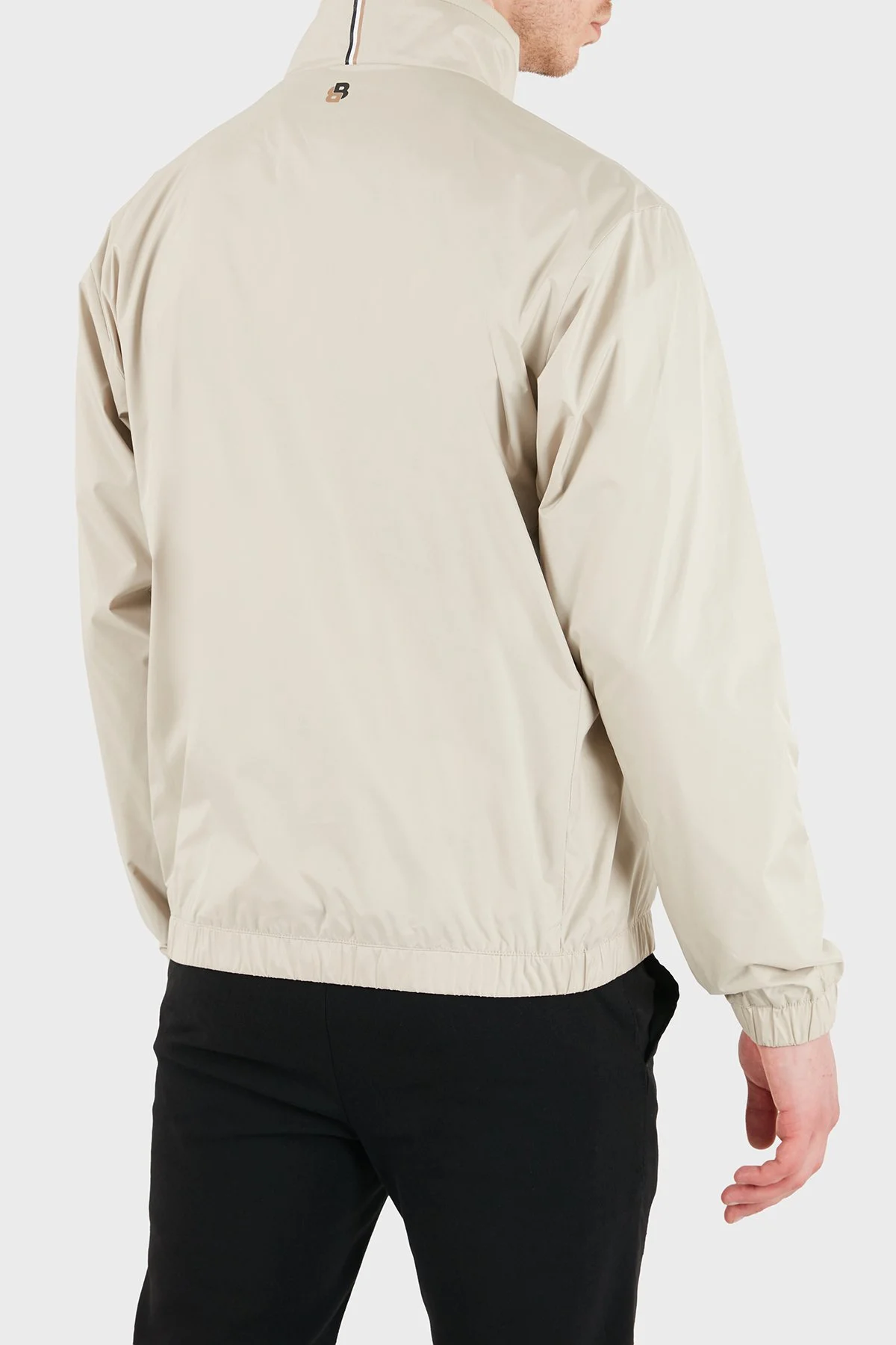 Boss Logolu Regular Fit Dik Yaka Erkek Mont 50551069 272 BEJ - 3