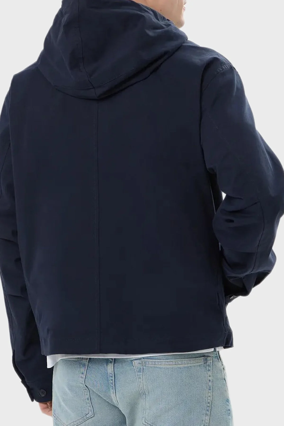 Boss Logolu Regular Fit Kapüşonlu Erkek Mont 50564188 404 Lacivert - 3