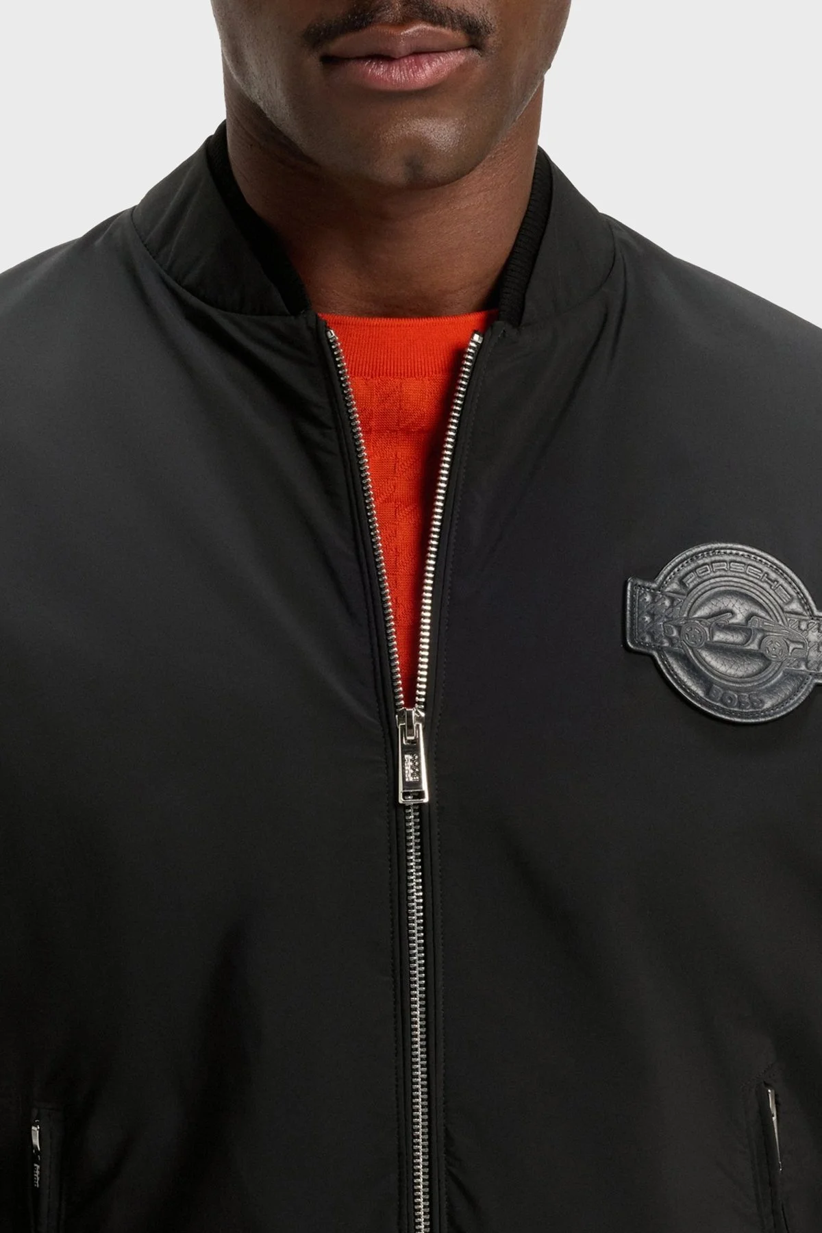 Boss Logolu Regular Fit Kolej Yaka Cepli Erkek Ceket 50543675 001 SİYAH - 4