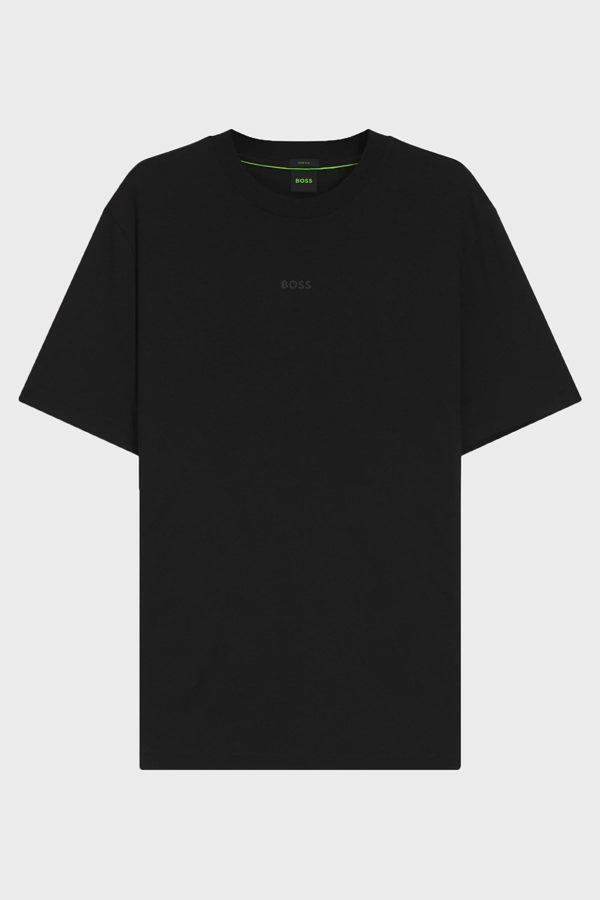 Boss Logolu Relaxed Fit Bisiklet Yaka Erkek T Shirt 50564108 001 Siyah - 5