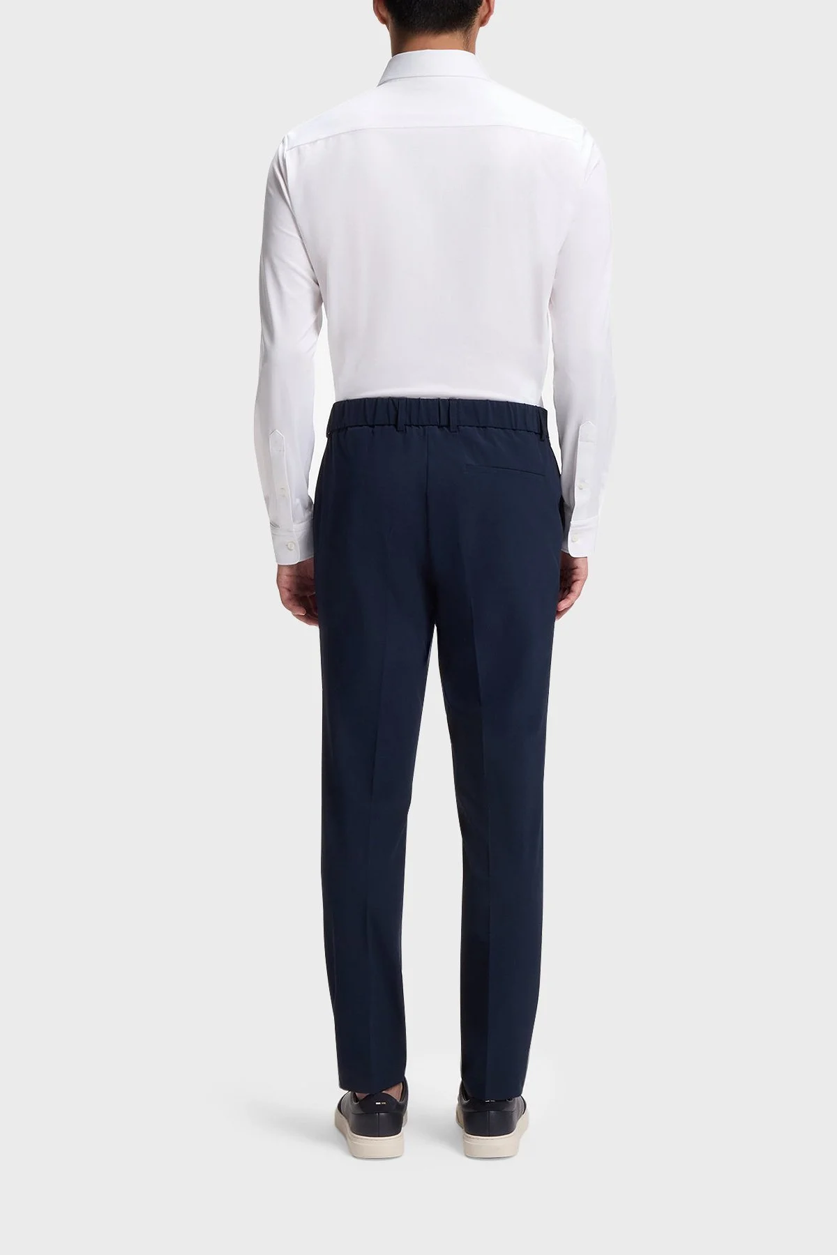 Boss Logolu Slim Fit Uzun Kollu Erkek Gömlek 50567146 100 Beyaz - 3