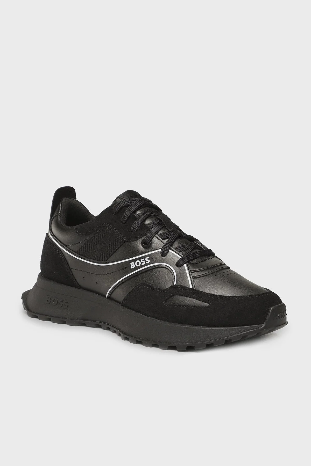 Boss Logolu Sneaker Ayakkabı Erkek Ayakkabı 50487592 001 SİYAH - 2