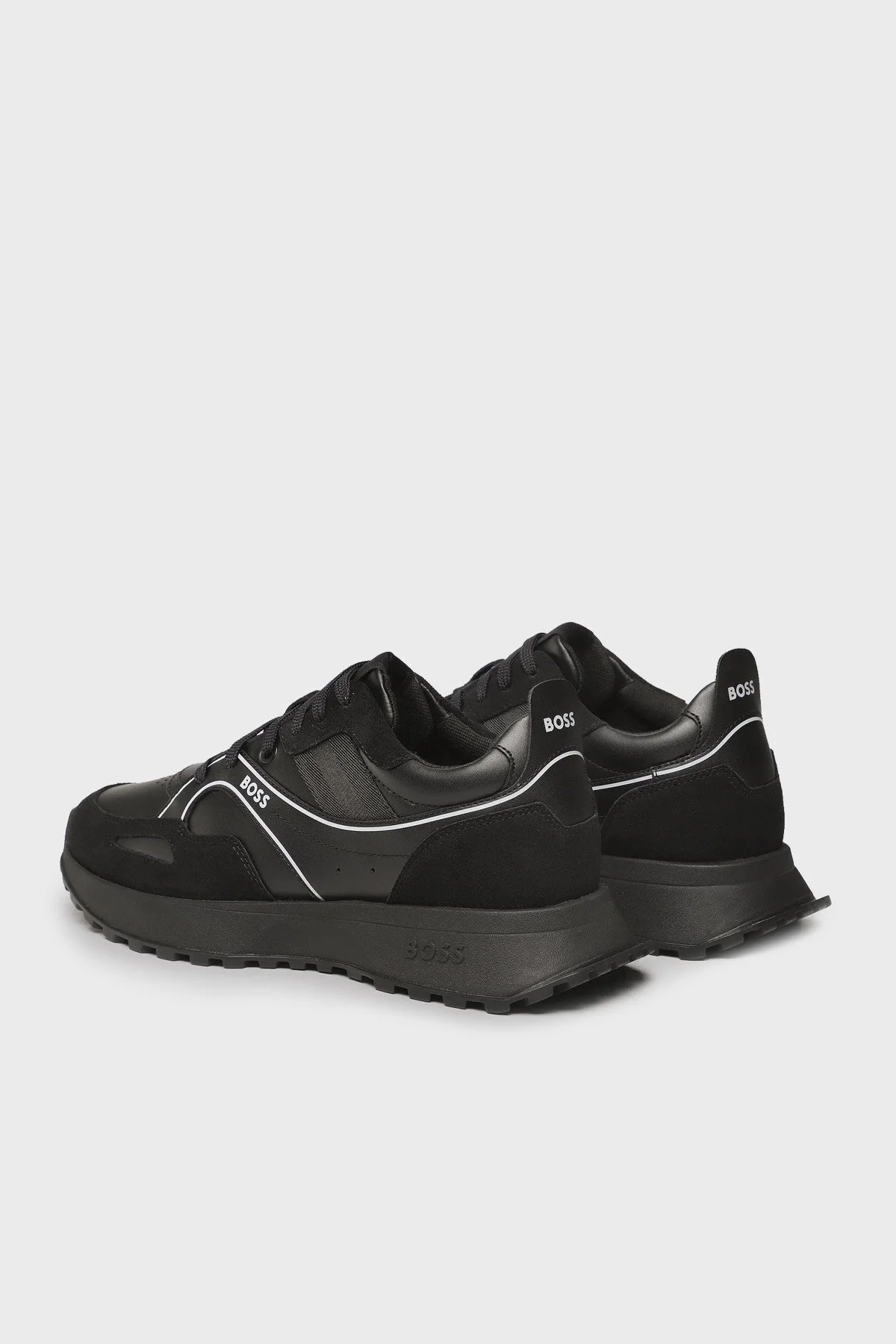 Boss Logolu Sneaker Ayakkabı Erkek Ayakkabı 50487592 001 SİYAH - 3