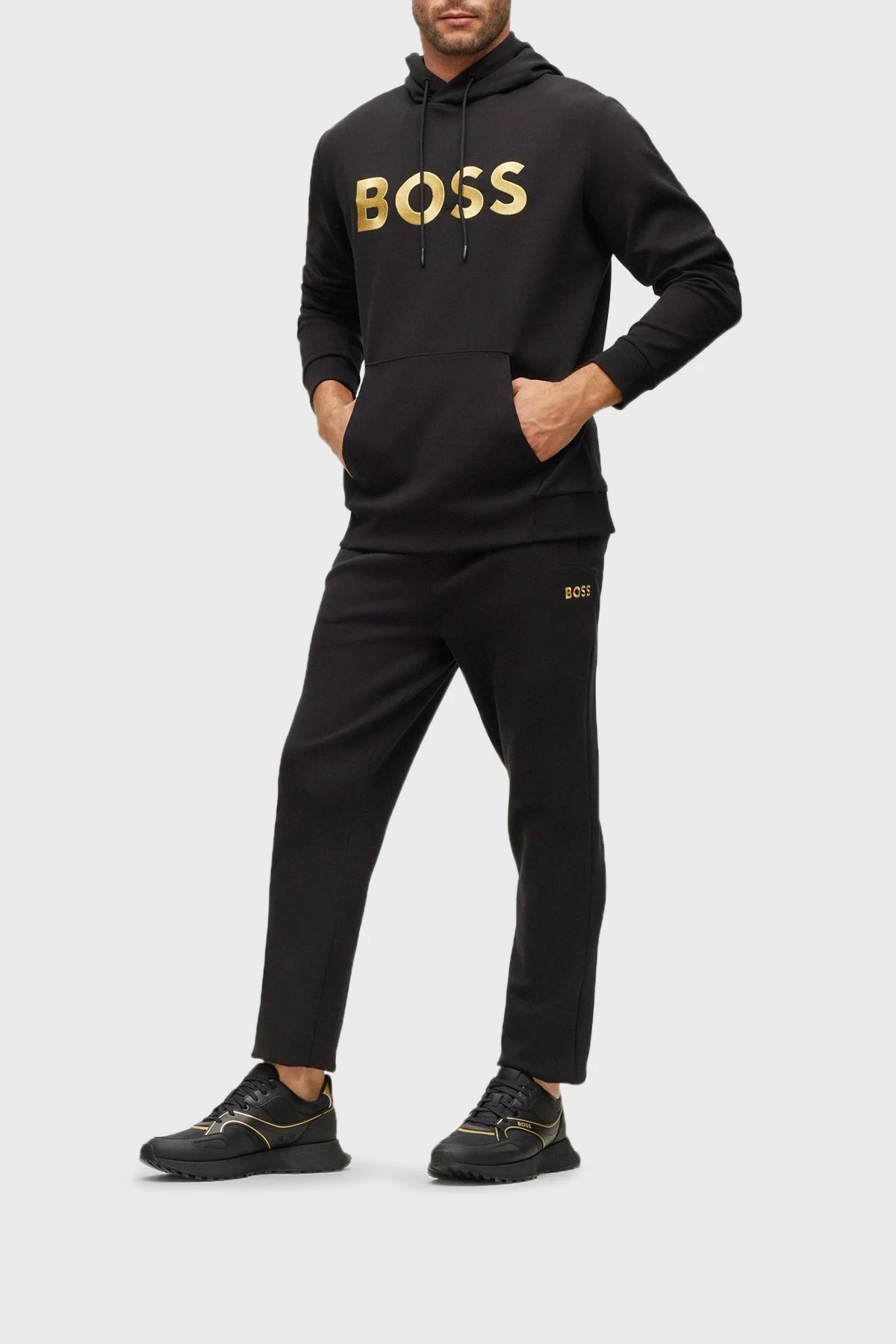 Boss Logolu Sneaker Ayakkabı Erkek Ayakkabı 50487593 007 SİYAH - 2