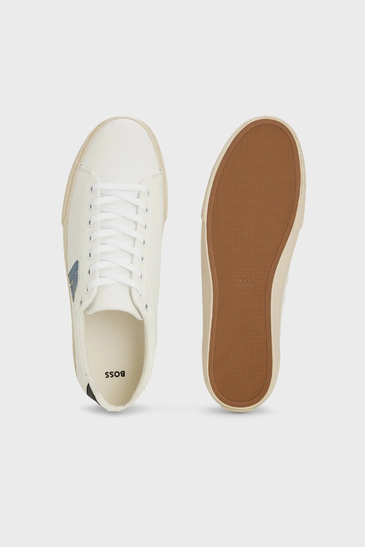 Boss Logolu Sneaker Erkek Ayakkabı 50474728 144 BEYAZ - 5