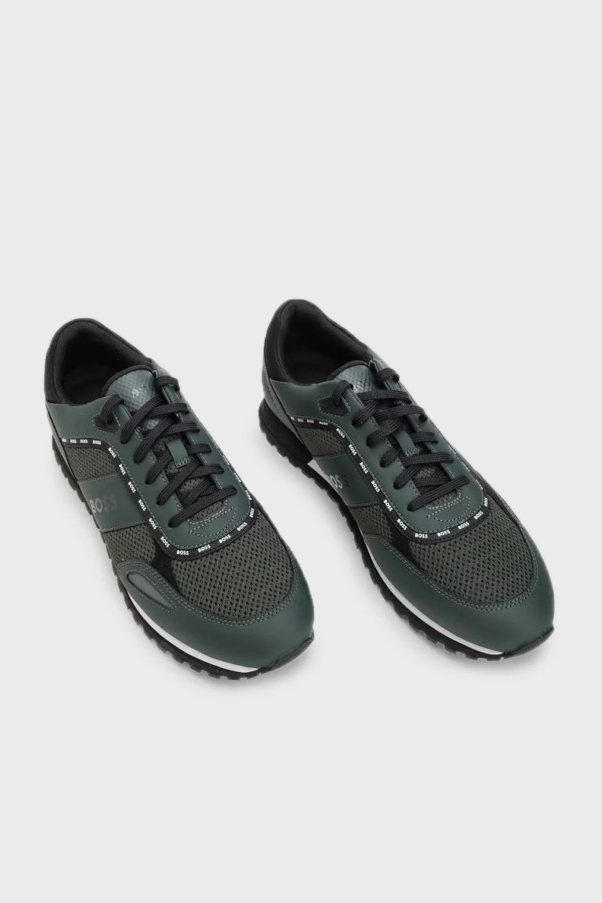 Boss Logolu Sneaker Erkek Ayakkabı 50485704 301 HAKİ - 2