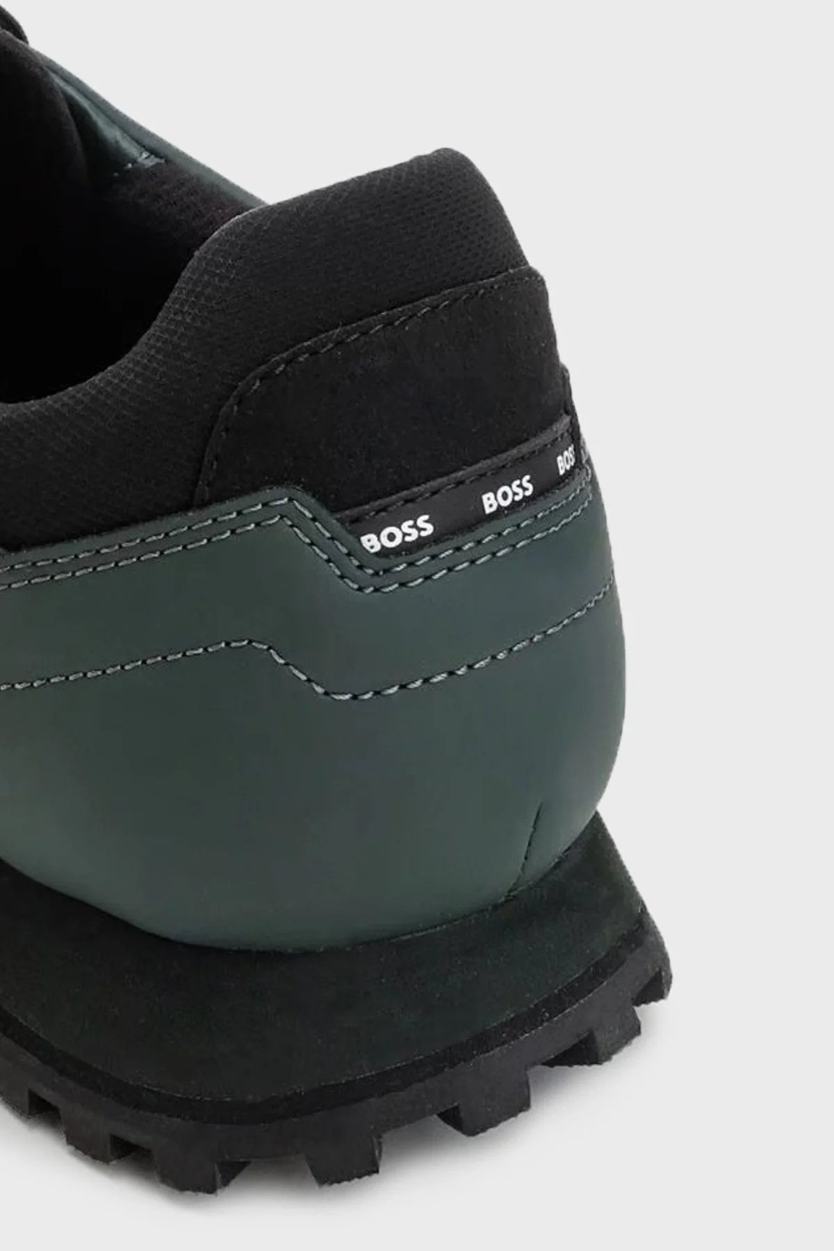 Boss Logolu Sneaker Erkek Ayakkabı 50485704 301 HAKİ - 3