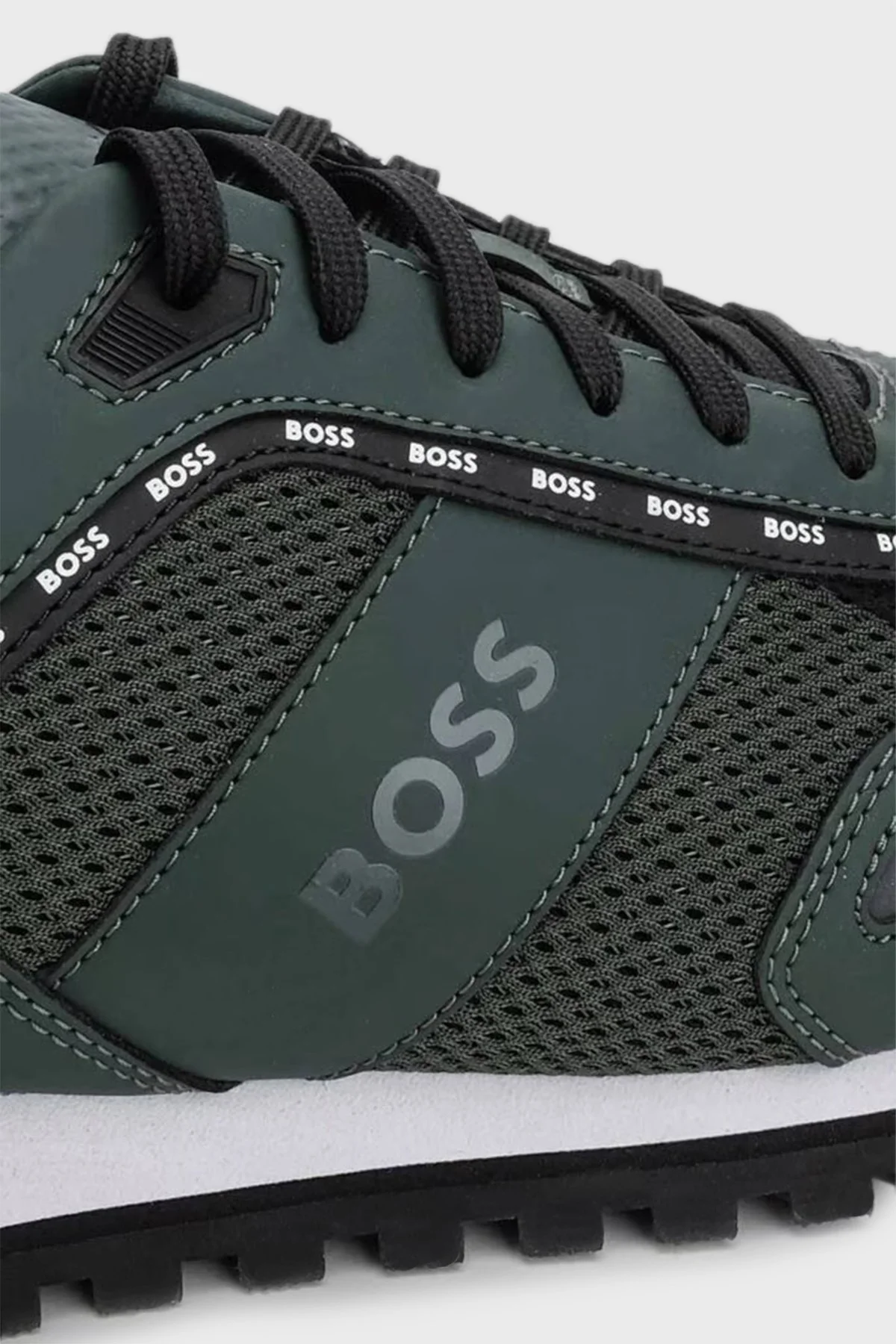 Boss Logolu Sneaker Erkek Ayakkabı 50485704 301 HAKİ - 4