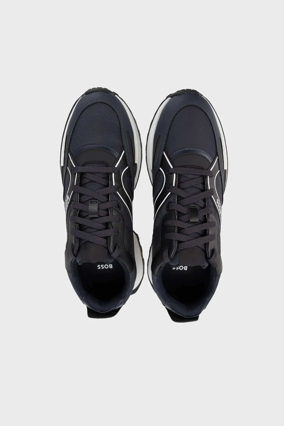 Boss Logolu Sneaker Erkek Ayakkabı 50487591 460 LACİVERT - 5