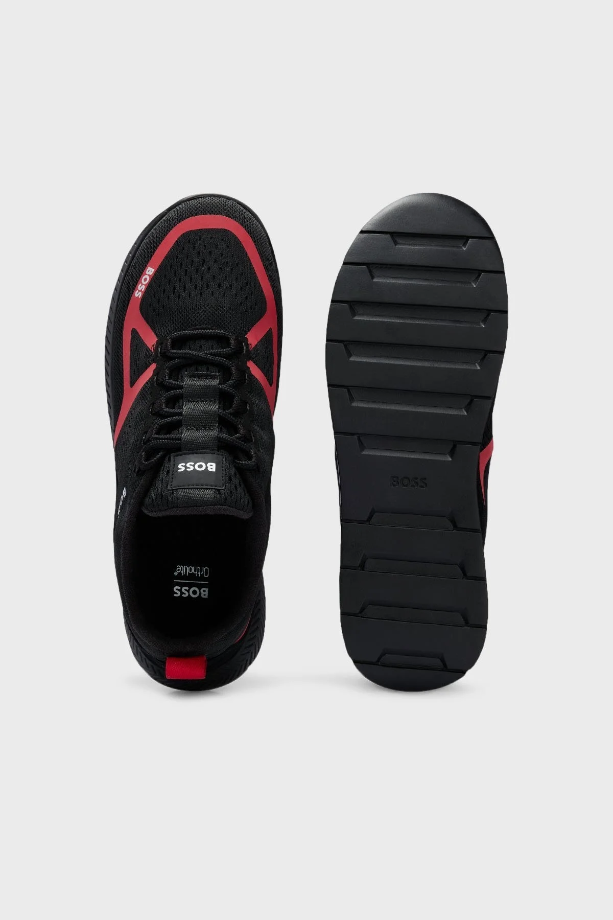 Boss Logolu Sneaker Erkek Ayakkabı 50487822 006 SİYAH - 4