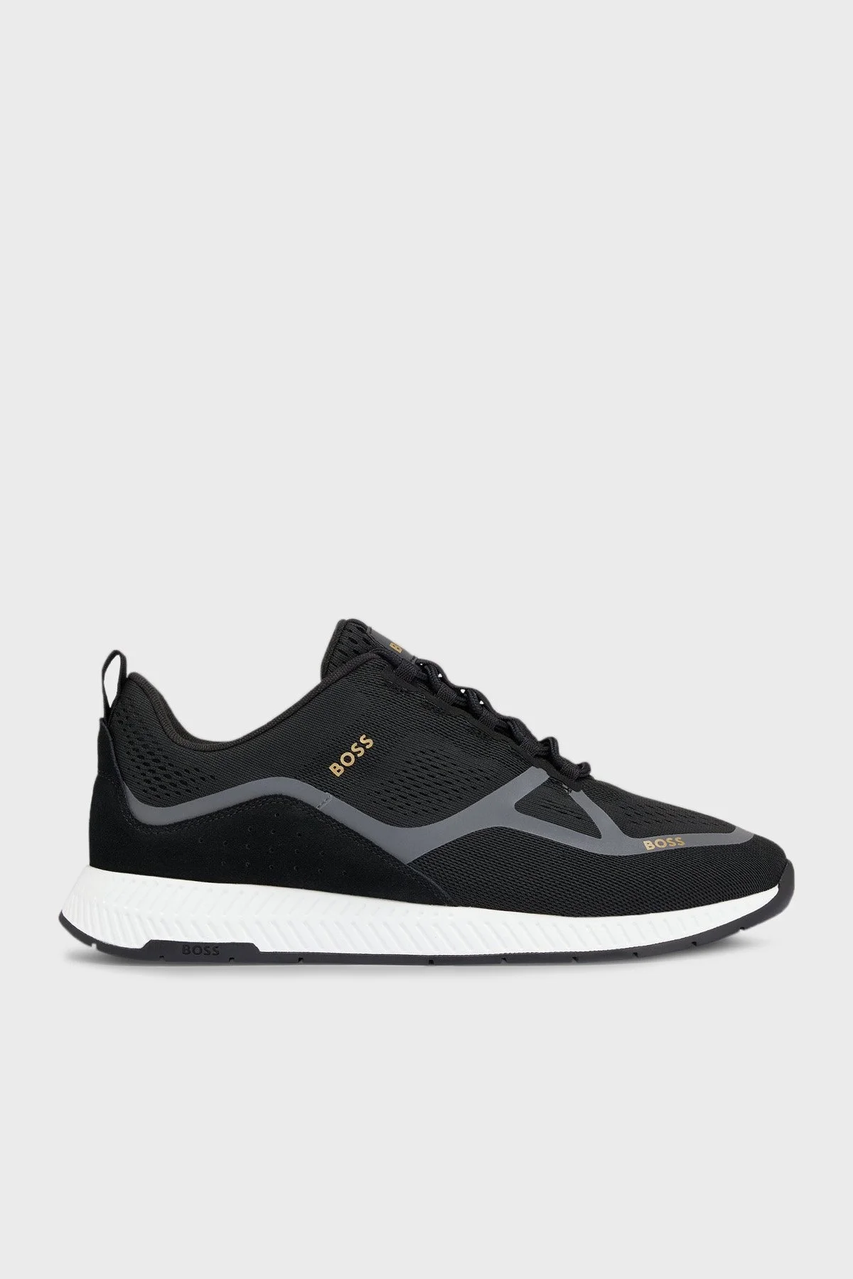 Boss Logolu Sneaker Erkek Ayakkabı 50487822 007 SİYAH - 1