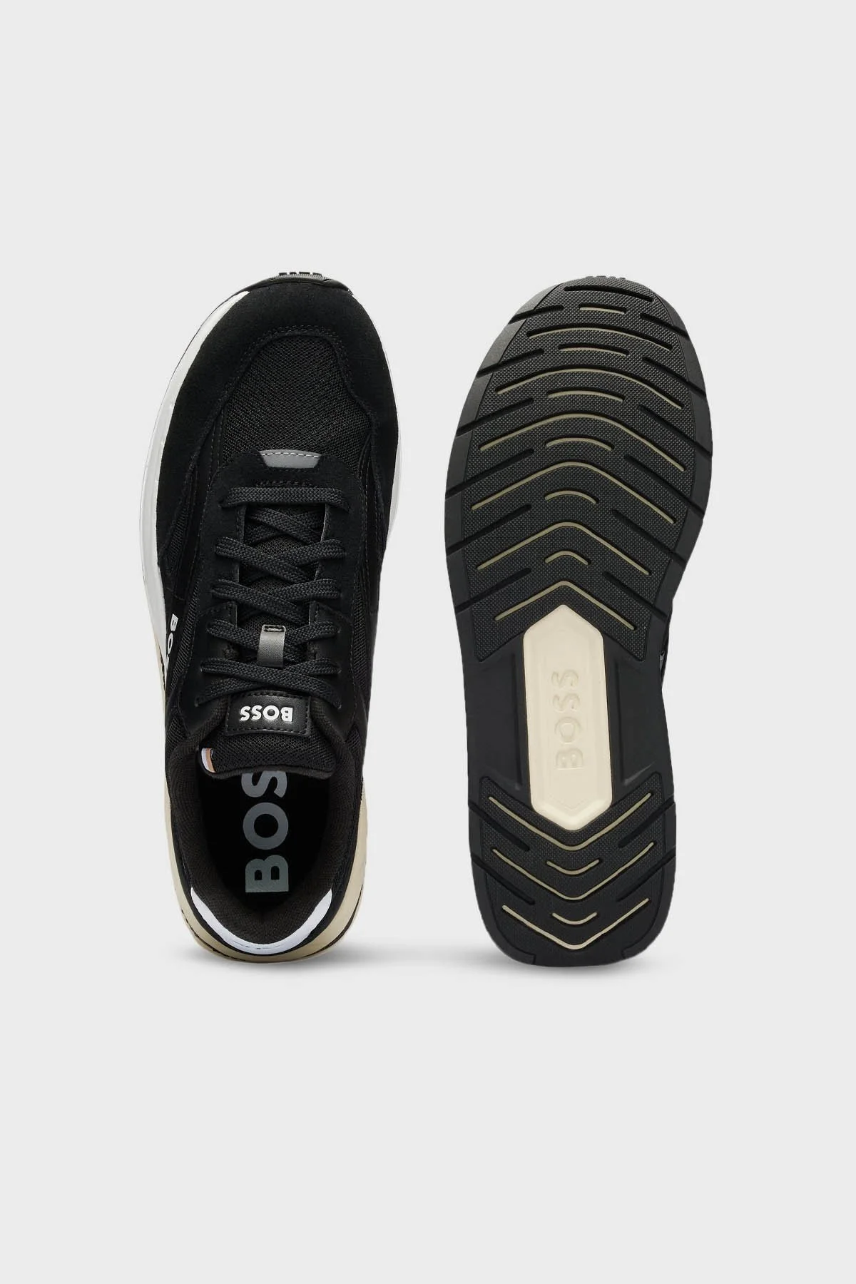 Boss Logolu Sneaker Erkek Ayakkabı 50493214 001 SİYAH - 4