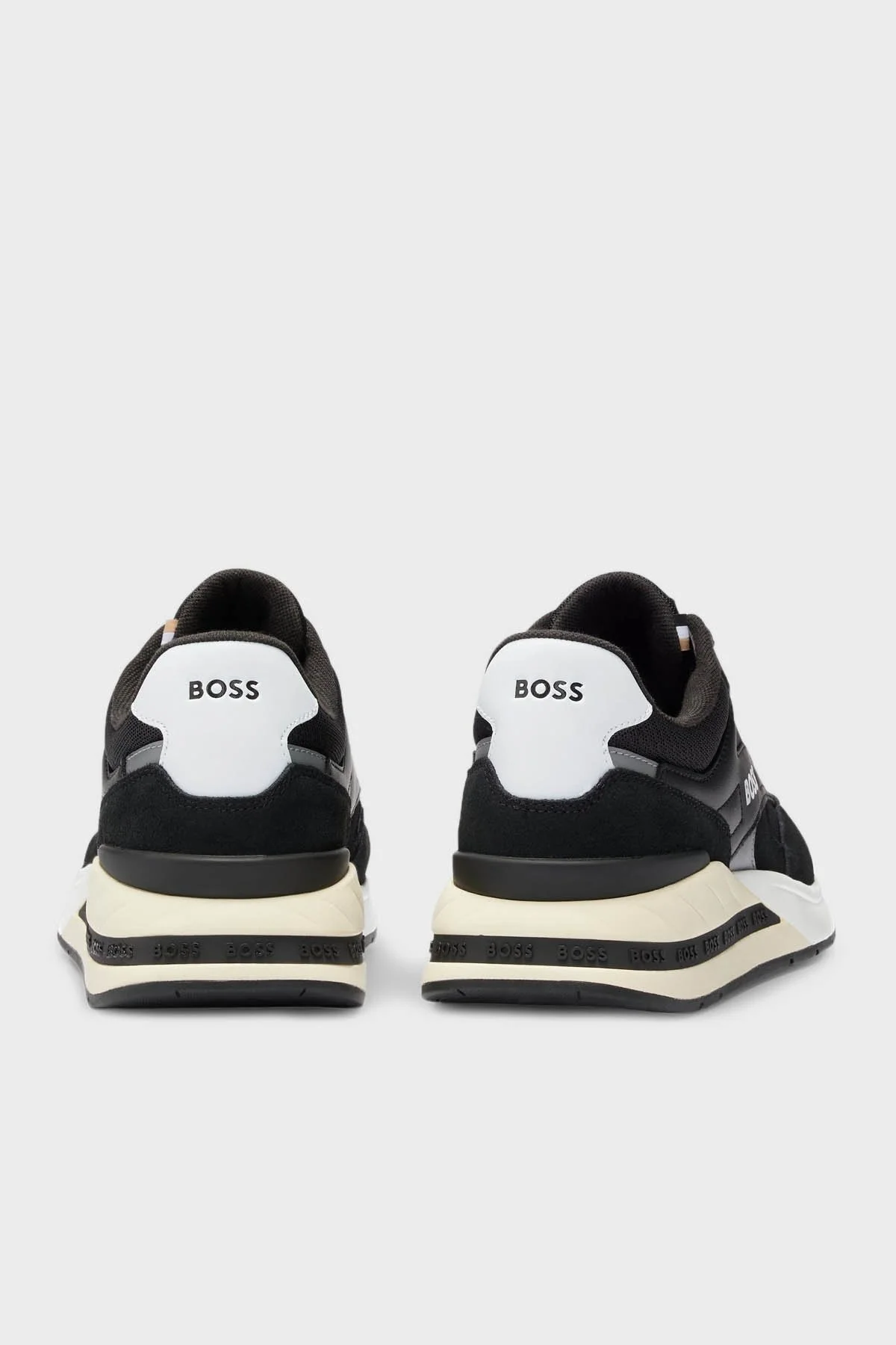 Boss Logolu Sneaker Erkek Ayakkabı 50493214 001 SİYAH - 5