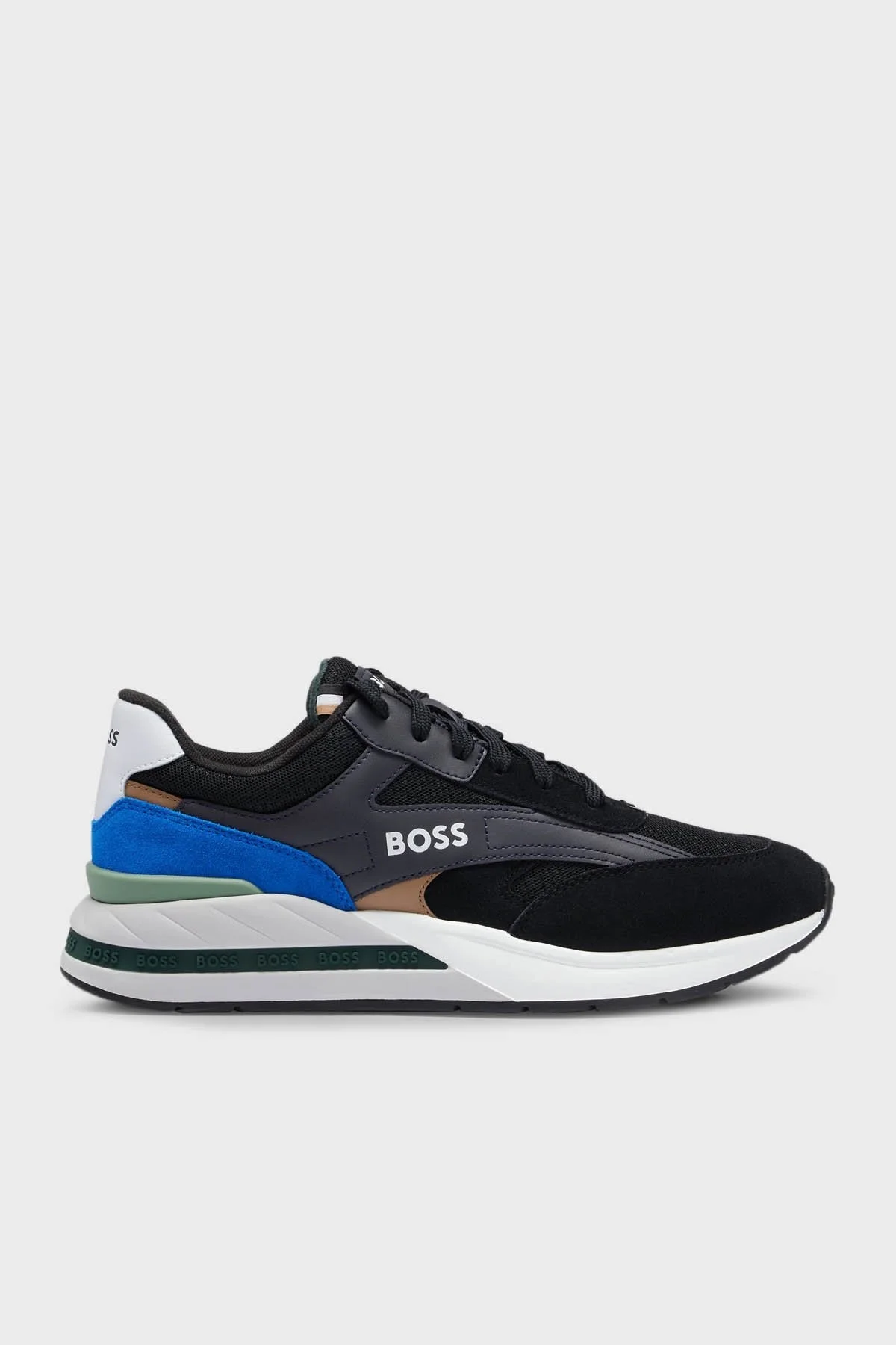Boss Logolu Sneaker Erkek Ayakkabı 50493214 014 LACİVERT - 1
