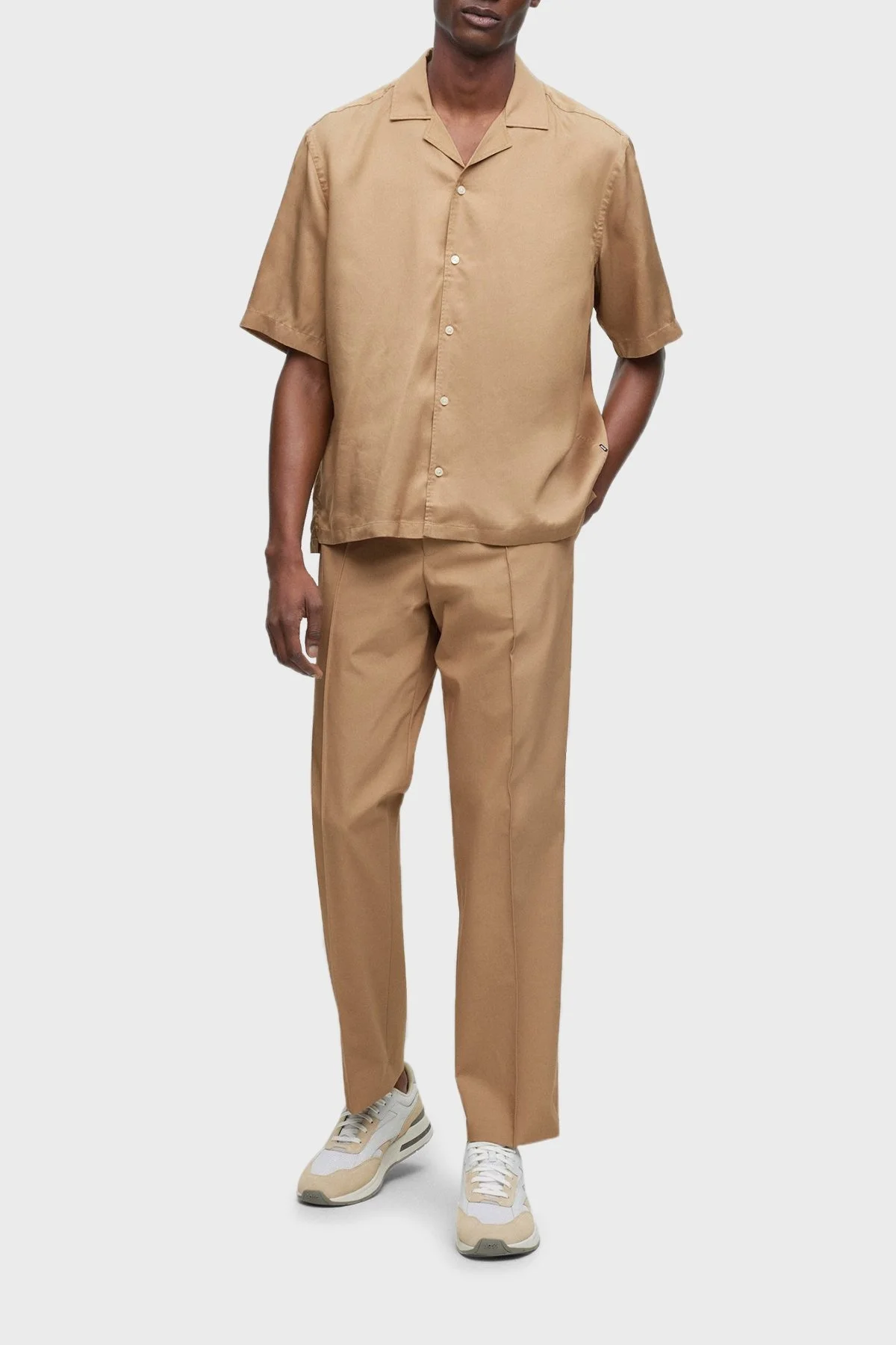 Boss Logolu Sneaker Erkek Ayakkabı 50493214 100 BEYAZ - 3