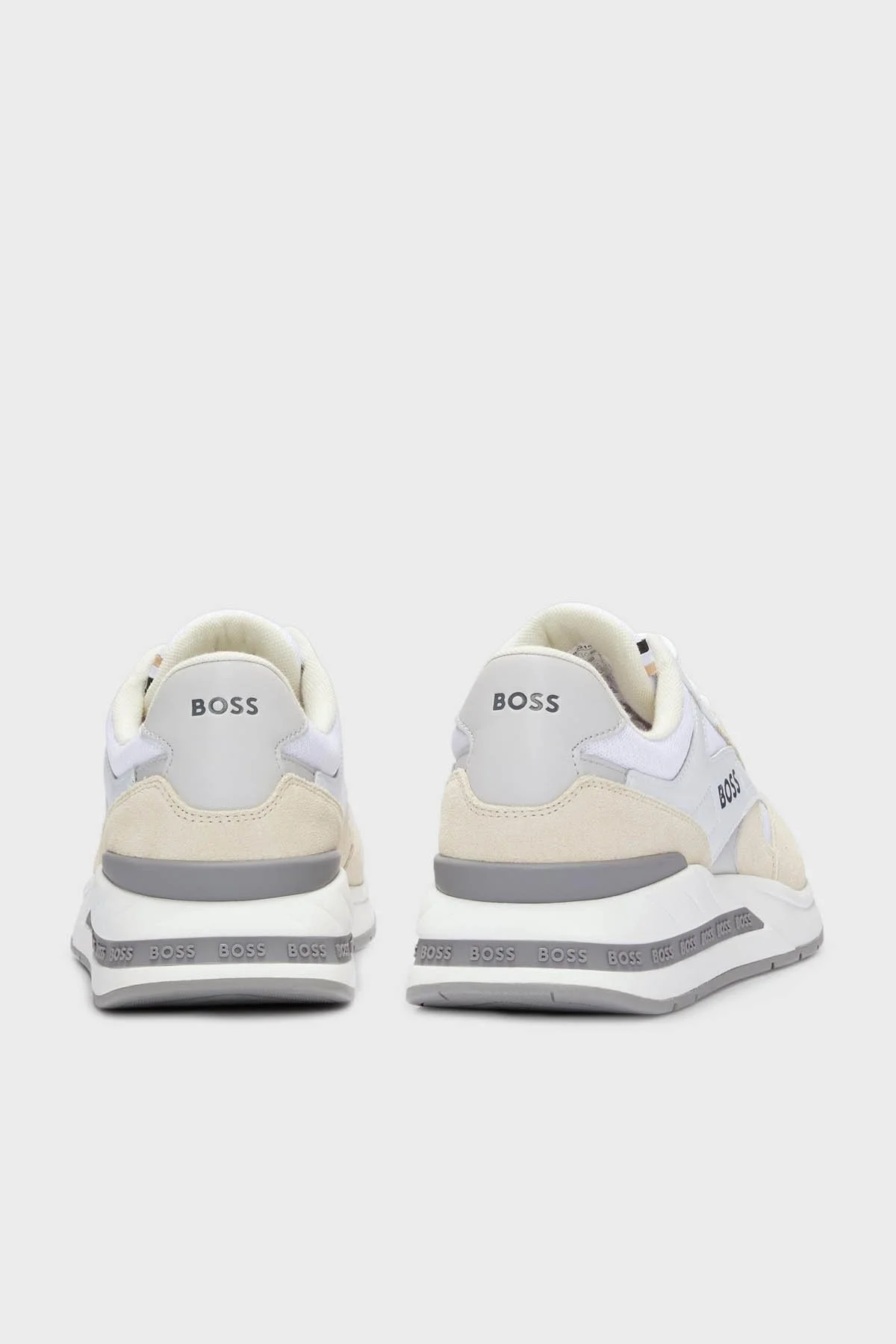 Boss Logolu Sneaker Erkek Ayakkabı 50493214 100 BEYAZ - 5