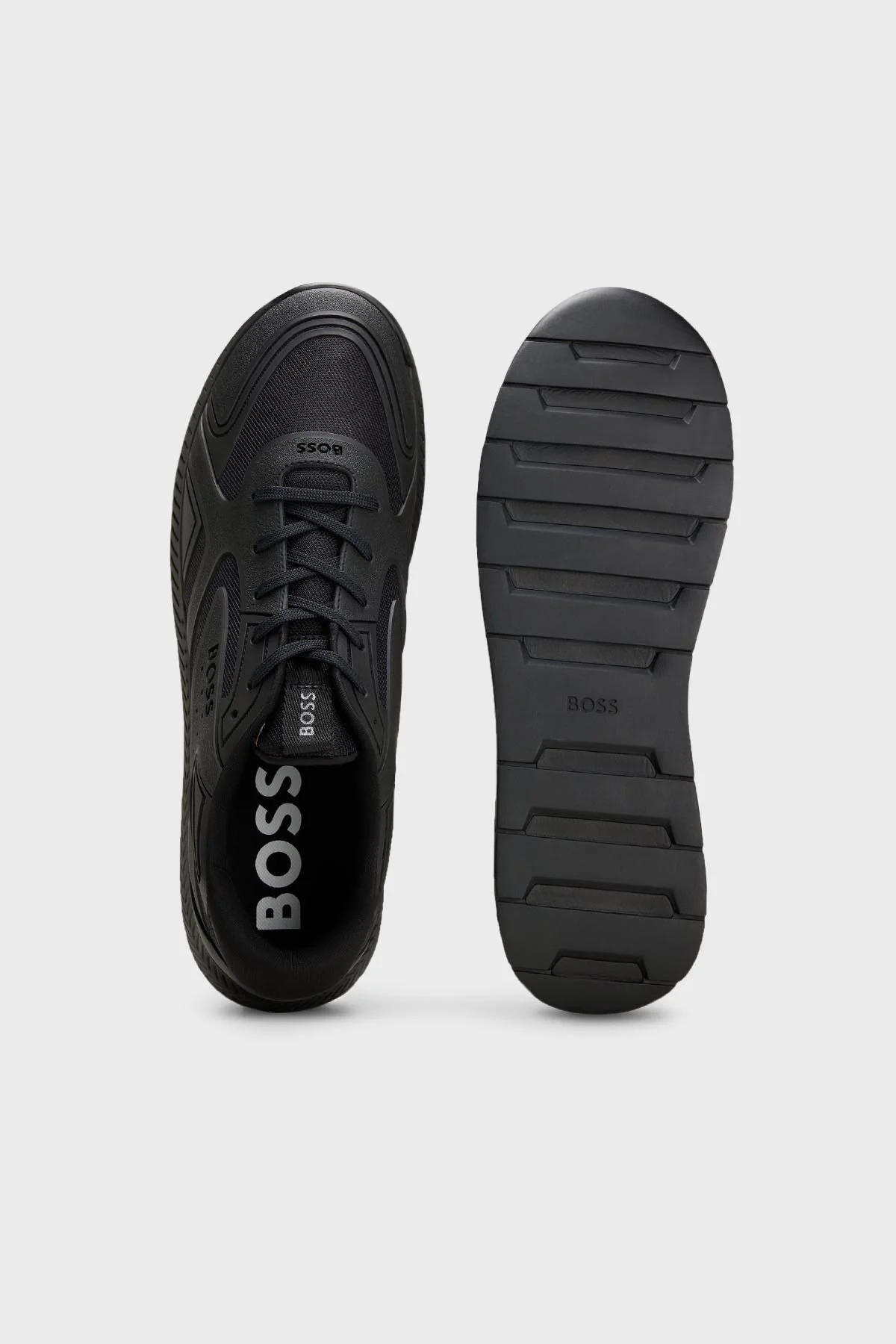Boss Logolu Sneaker Erkek Ayakkabı 50493215 005 SİYAH - 3