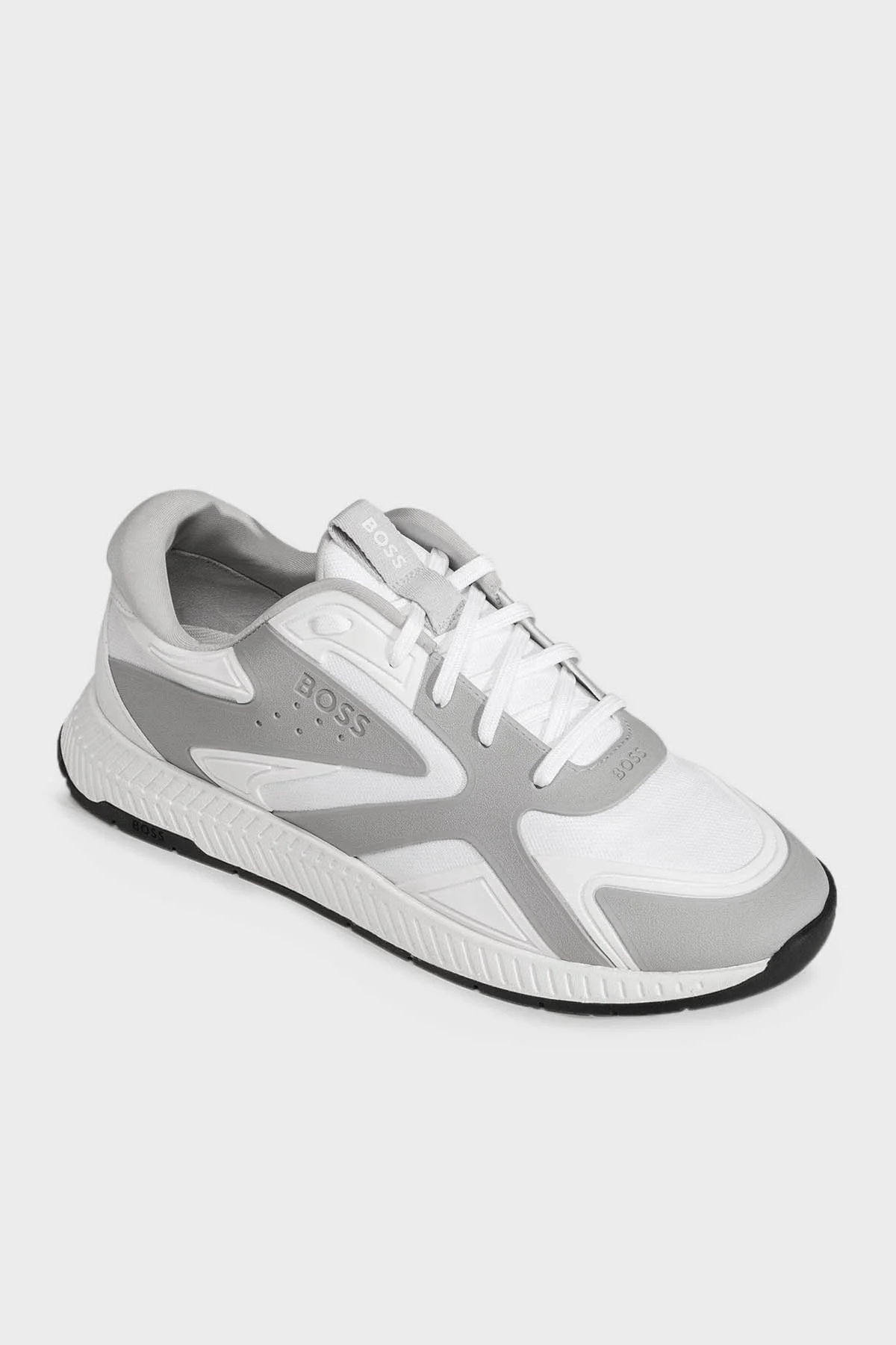 Boss Logolu Sneaker Erkek Ayakkabı 50493215 120 BEYAZ - 3