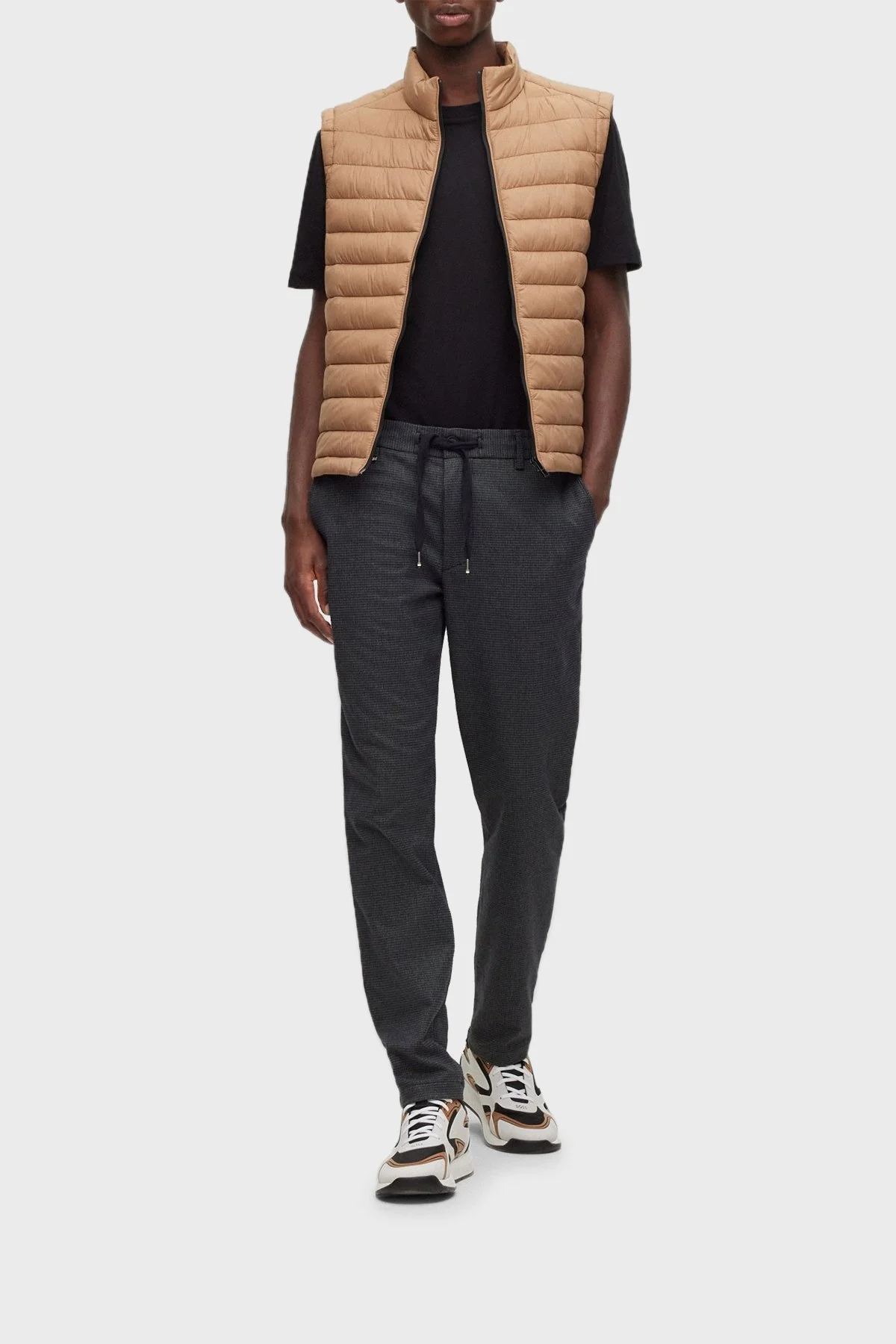 Boss Logolu Sneaker Erkek Ayakkabı 50493215 280 BEYAZ-TABA - 2