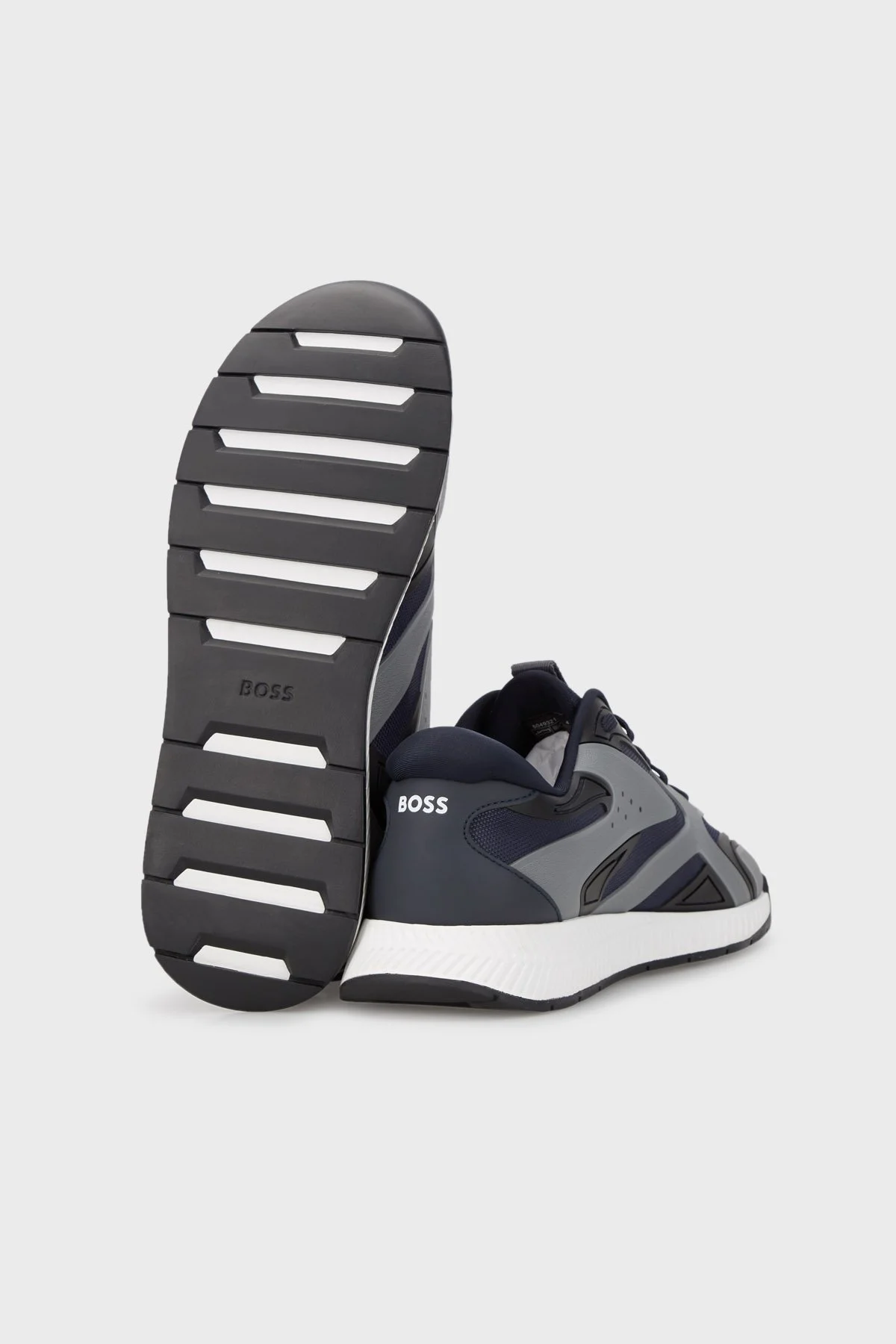 Boss Logolu Sneaker Erkek Ayakkabı 50493215 402 LACİVERT - 4