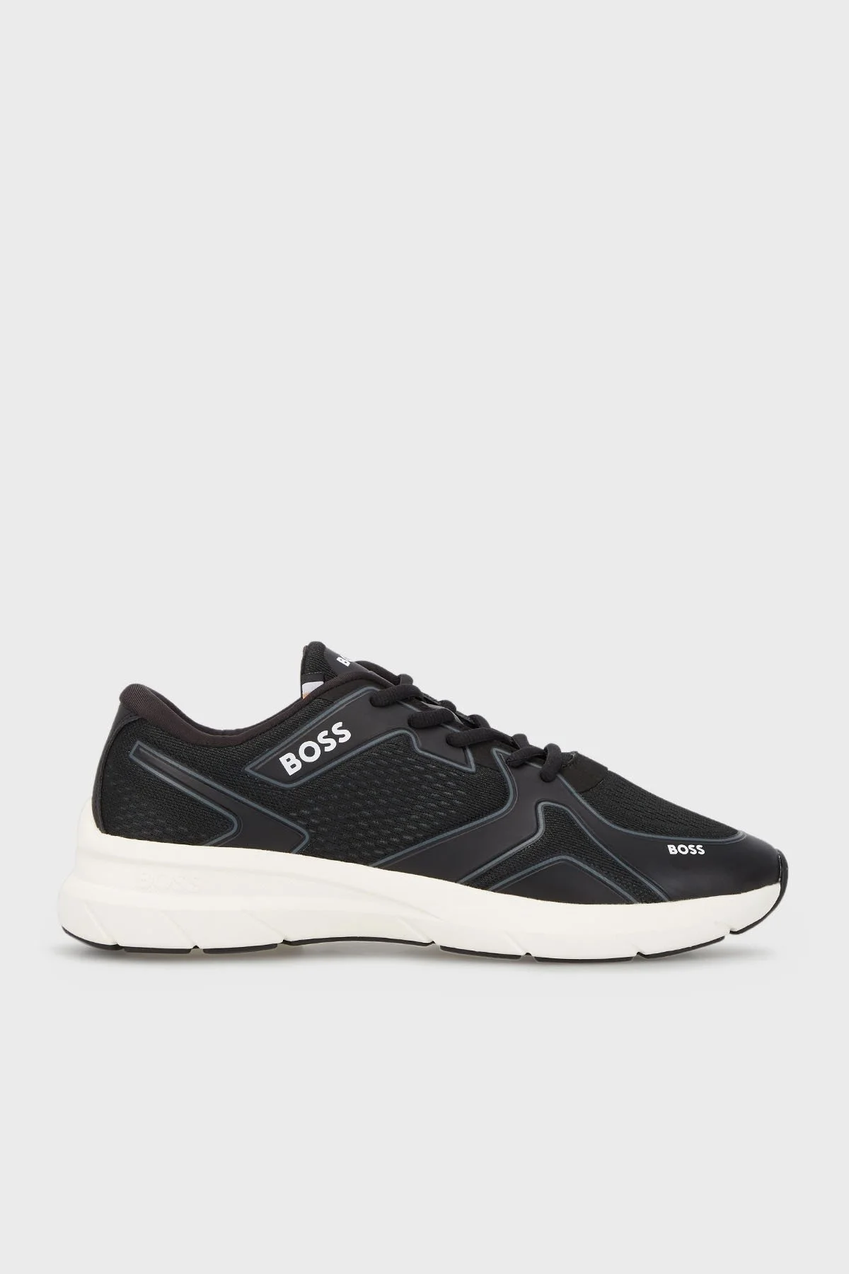 Boss Logolu Sneaker Erkek Ayakkabı 50493217 001 SİYAH - 1