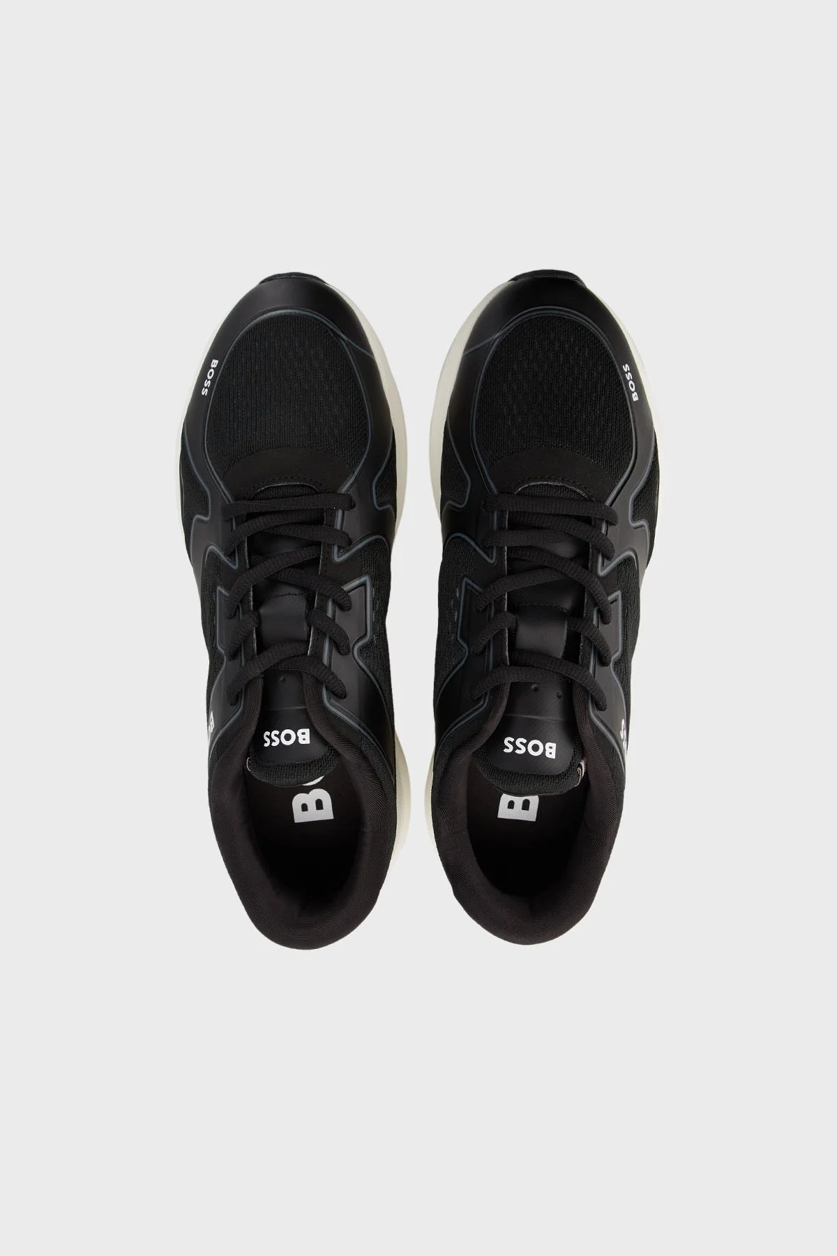 Boss Logolu Sneaker Erkek Ayakkabı 50493217 001 SİYAH - 5