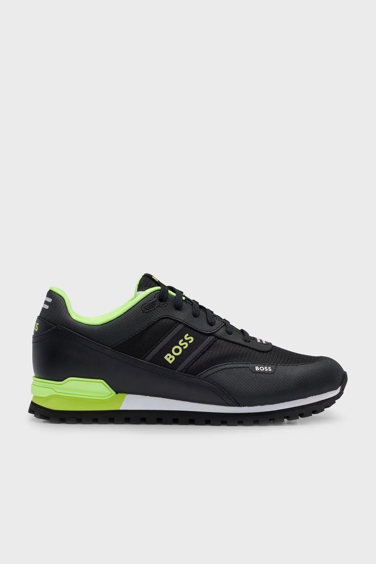Boss Logolu Sneaker Erkek Ayakkabı 50493222 001 SİYAH - 1