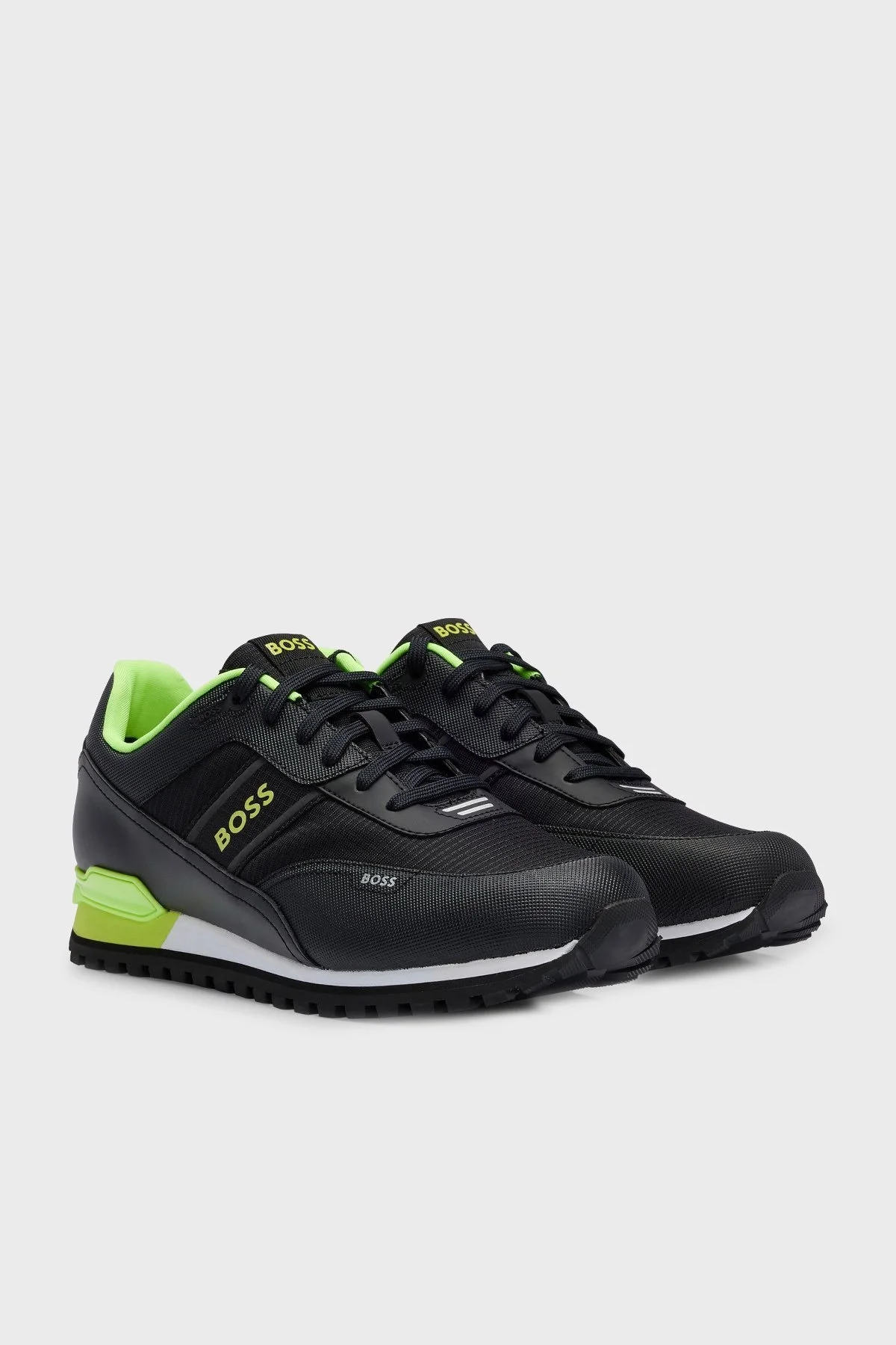 Boss Logolu Sneaker Erkek Ayakkabı 50493222 001 SİYAH - 2