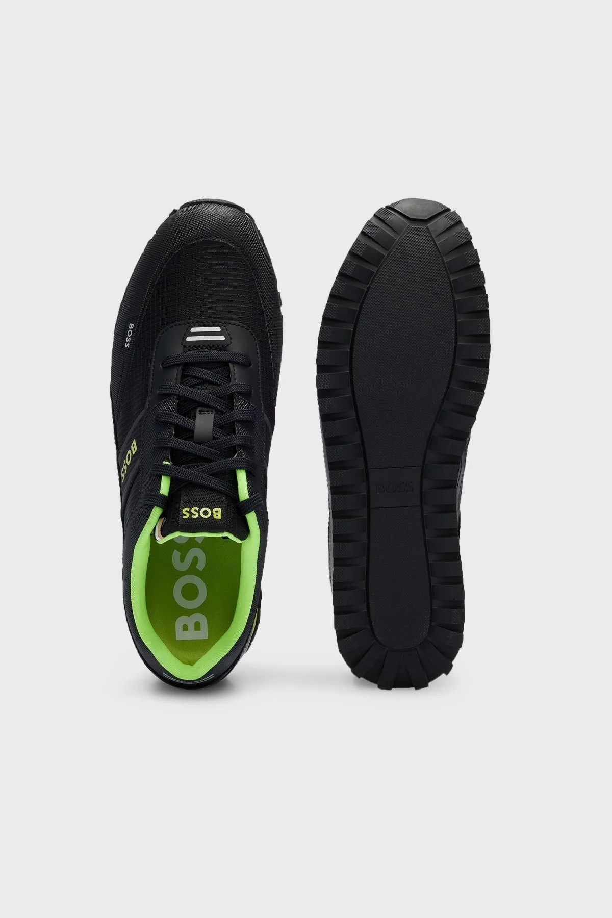 Boss Logolu Sneaker Erkek Ayakkabı 50493222 001 SİYAH - 4