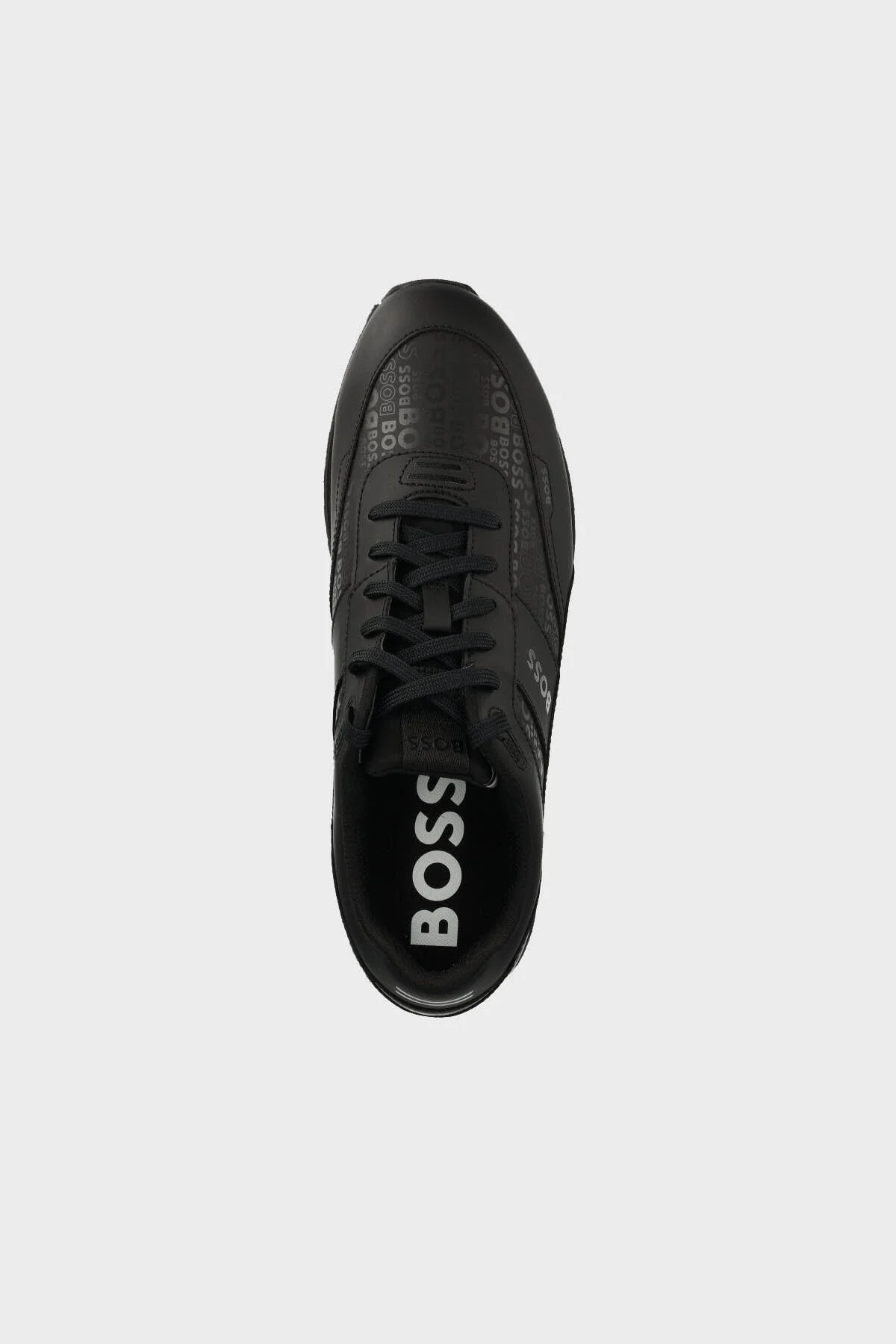 Boss Logolu Sneaker Erkek Ayakkabı 50493223 005 SİYAH - 4