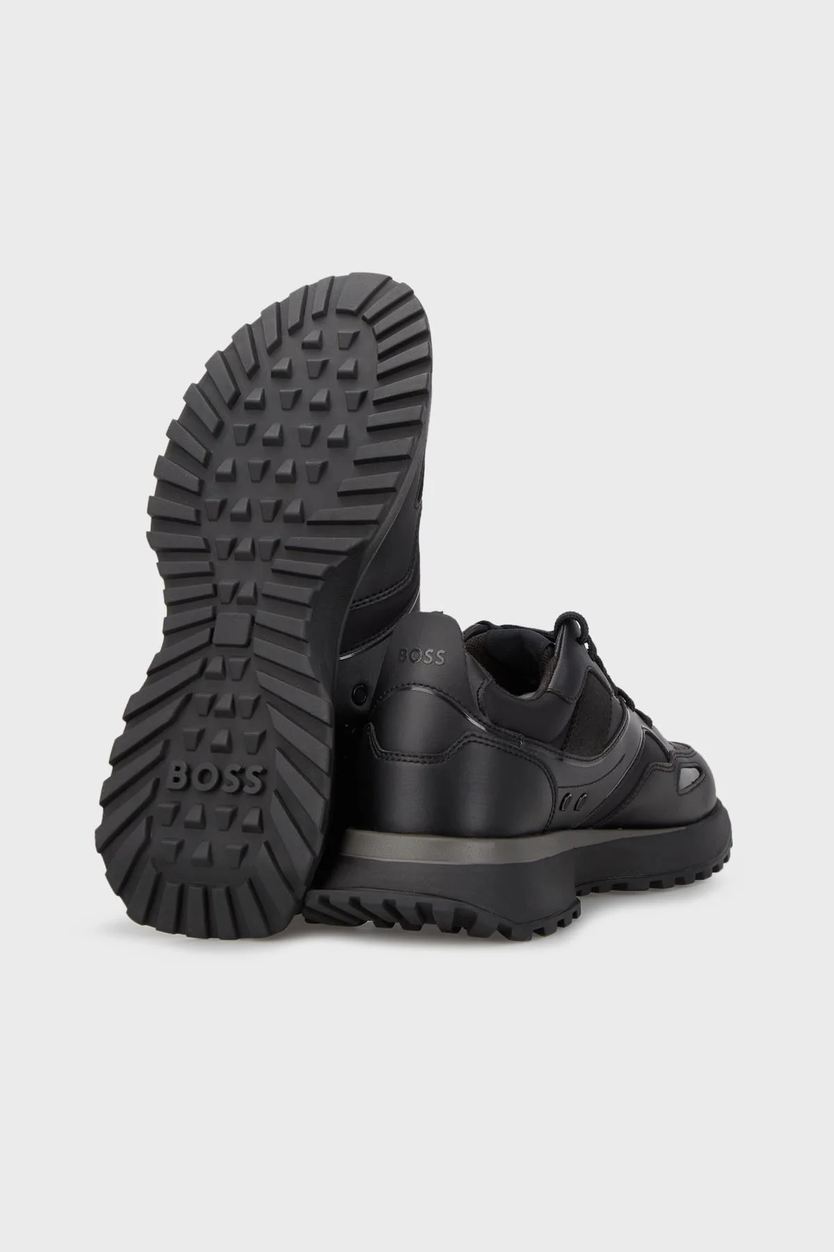 Boss Logolu Sneaker Erkek Ayakkabı 50493225 005 SİYAH - 4