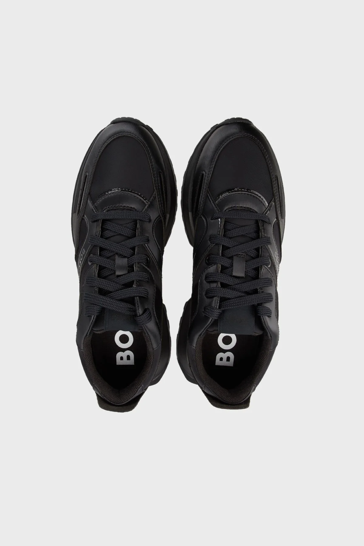 Boss Logolu Sneaker Erkek Ayakkabı 50493225 005 SİYAH - 5