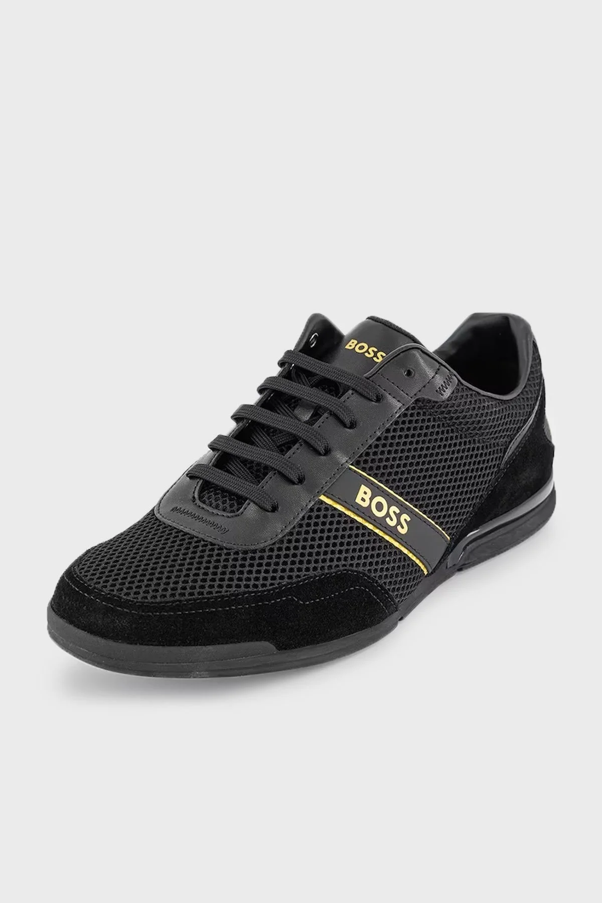 Boss Logolu Sneaker Erkek Ayakkabı 50493233 007 SİYAH - 3
