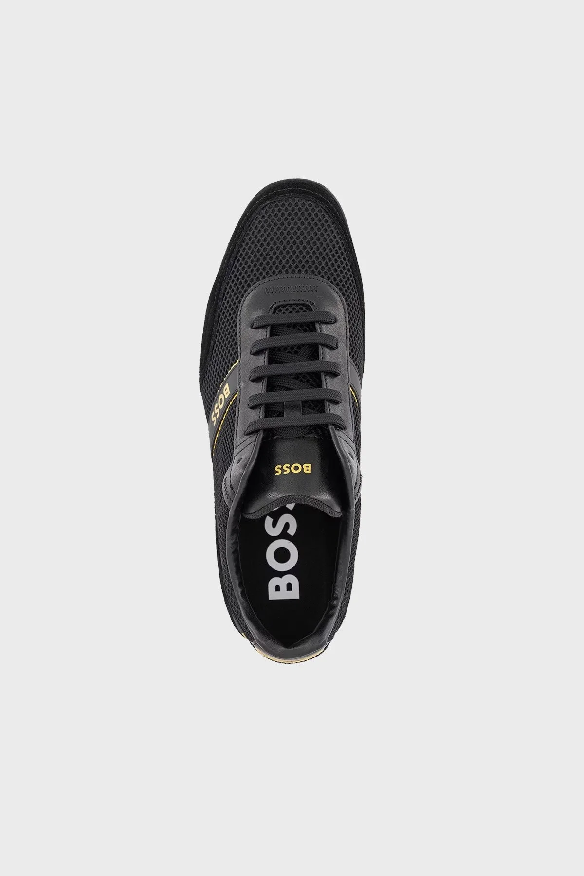 Boss Logolu Sneaker Erkek Ayakkabı 50493233 007 SİYAH - 5