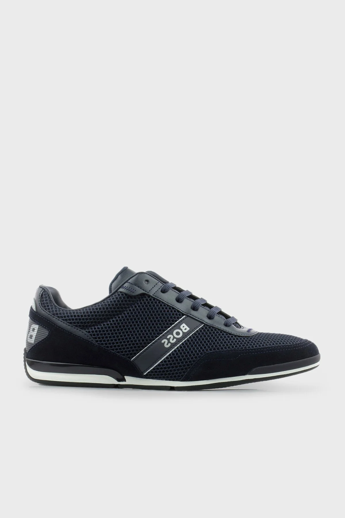 Boss Logolu Sneaker Erkek Ayakkabı 50493233 401 LACİVERT - 1