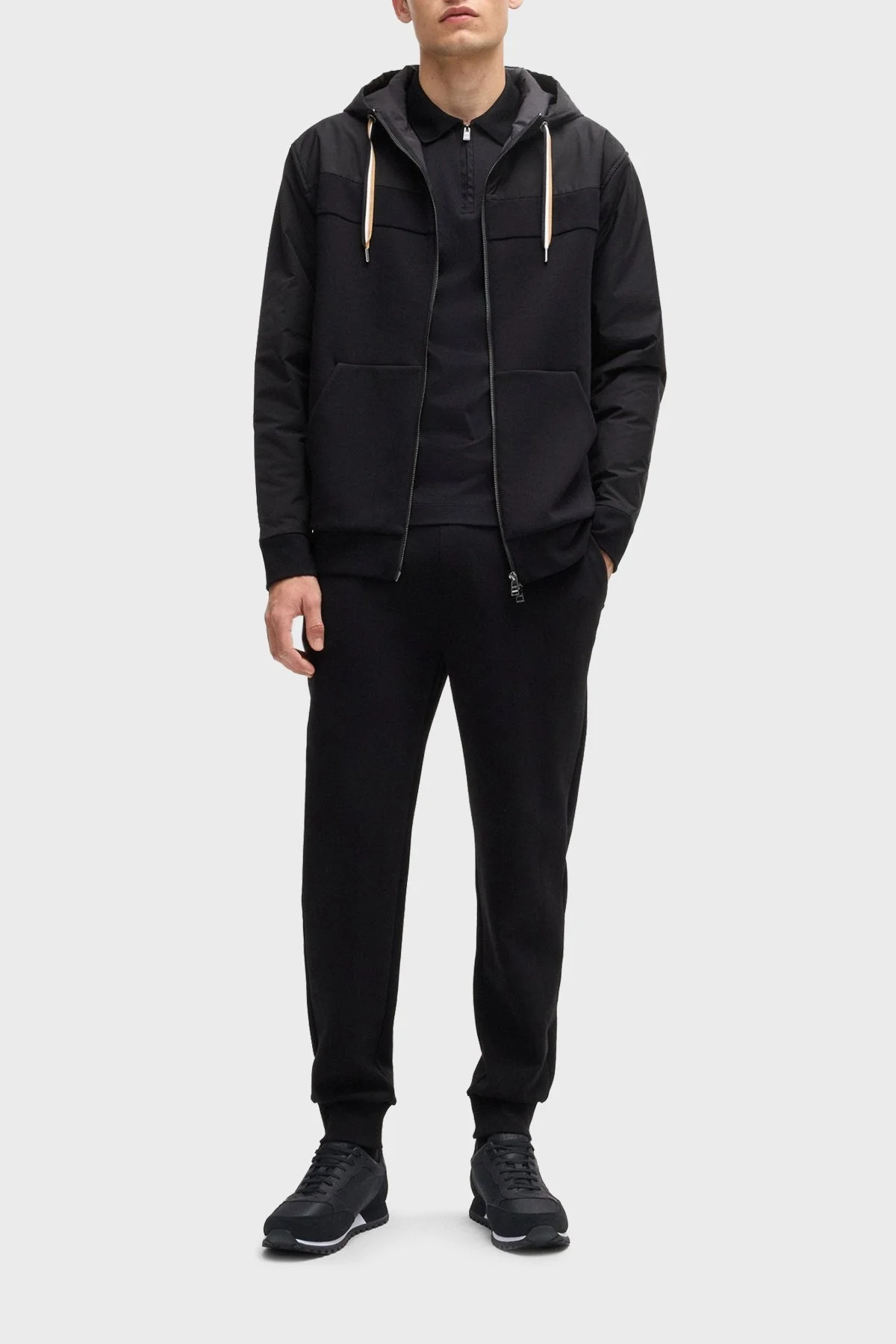 Boss Logolu Sneaker Erkek Ayakkabı 50498133 001 SİYAH - 2