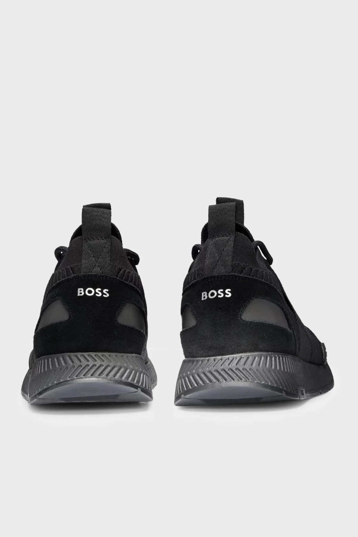 Boss Logolu Sneaker Erkek Ayakkabı 50498245 001 Siyah - 4