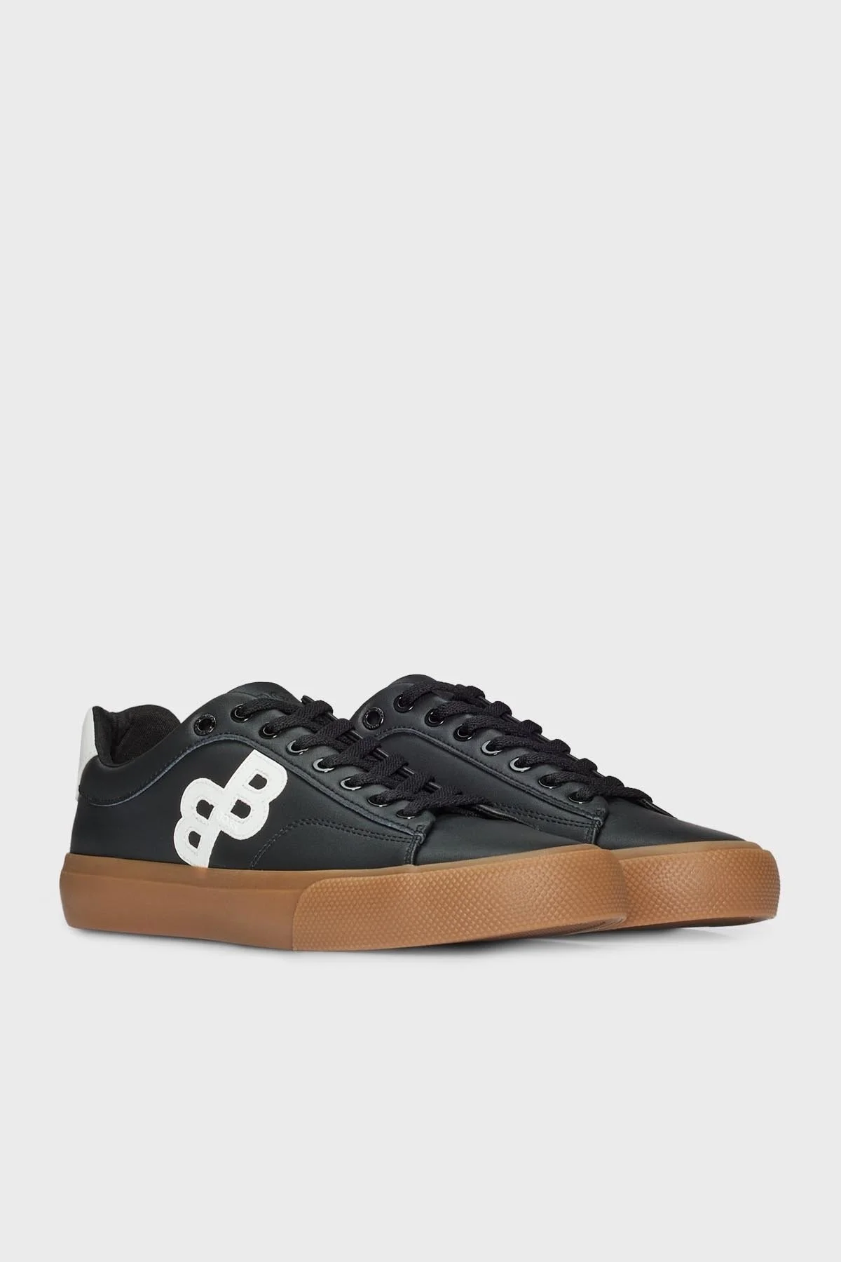 Boss Logolu Sneaker Erkek Ayakkabı 50499672 010 SİYAH - 3
